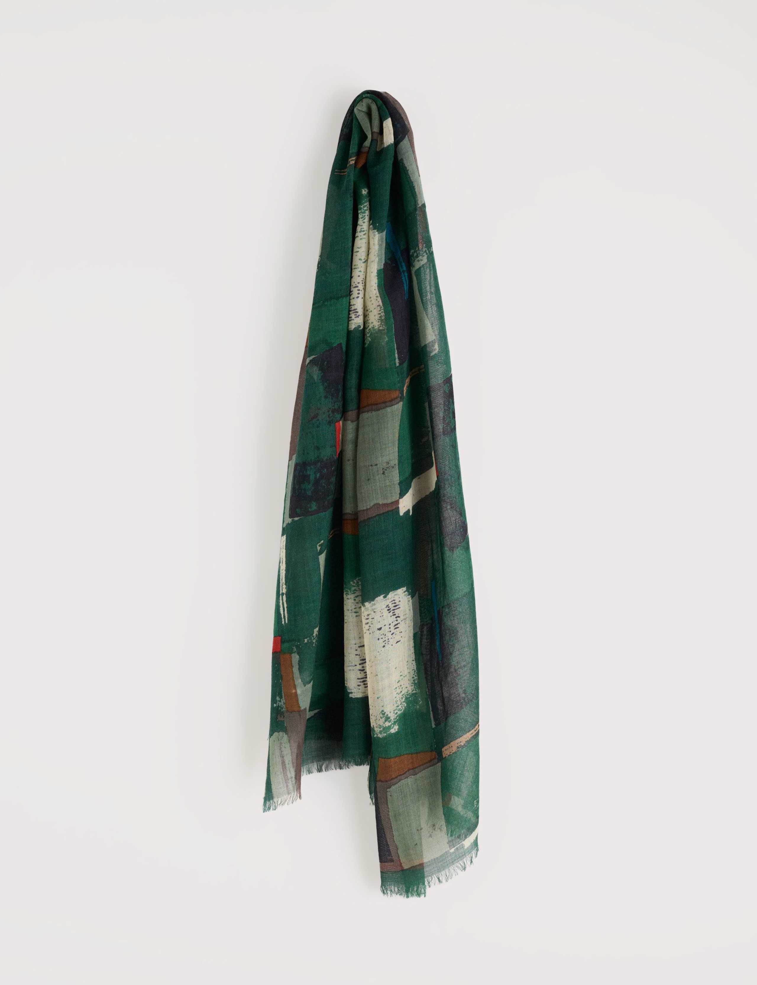 Pure Wool Printed Scarf