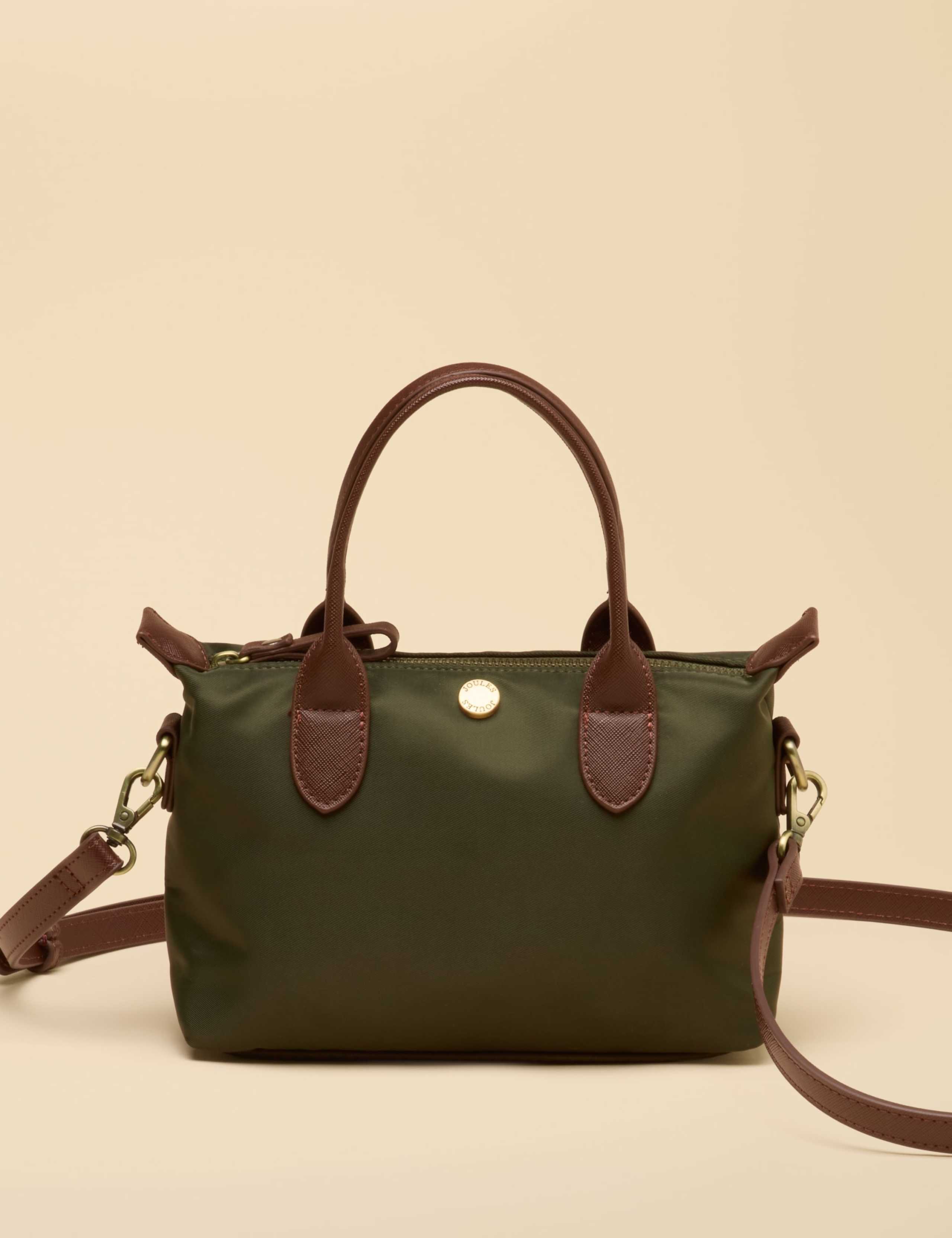 Mini Zip Detail Cross Body Bag