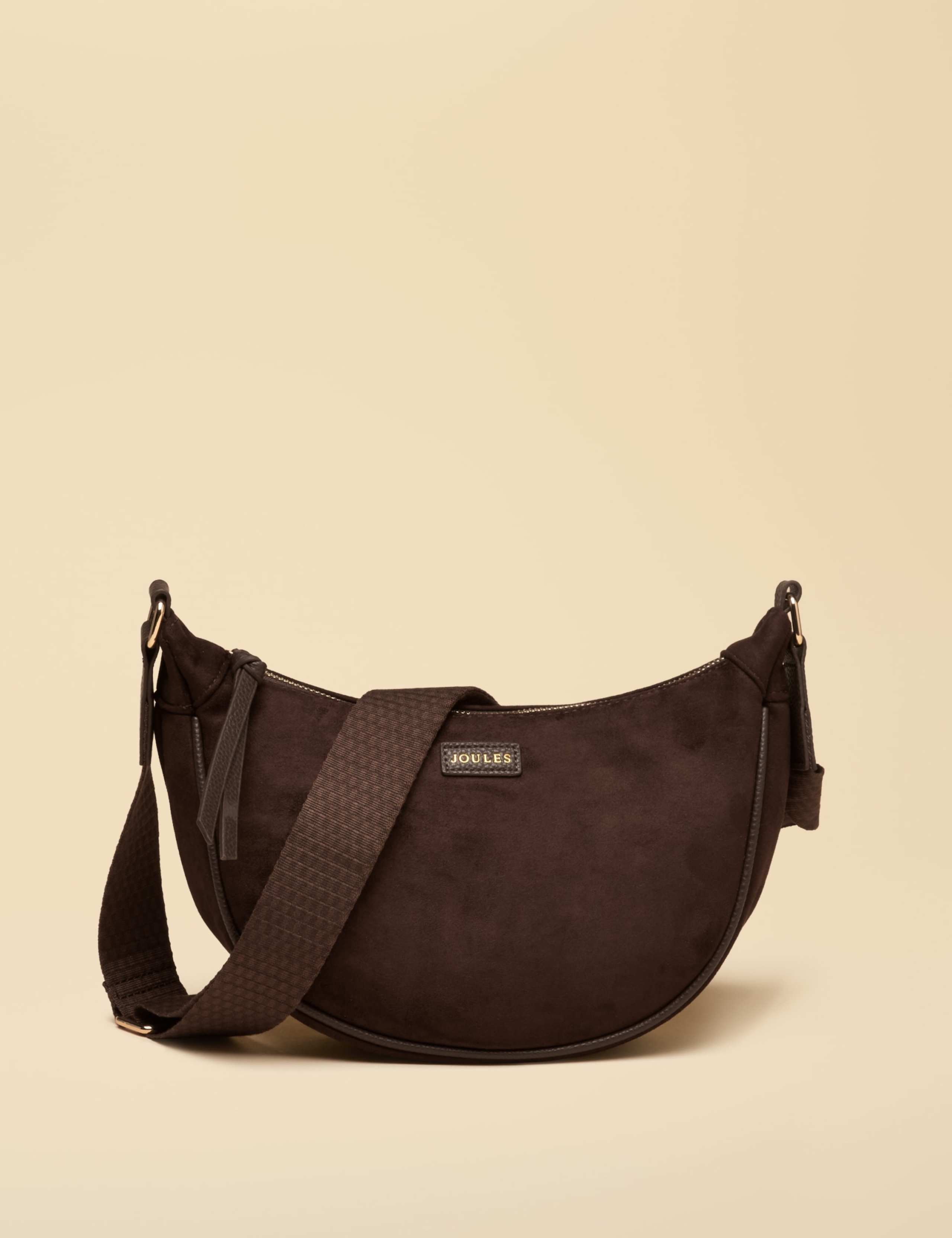 Suedette Cross Body Bag