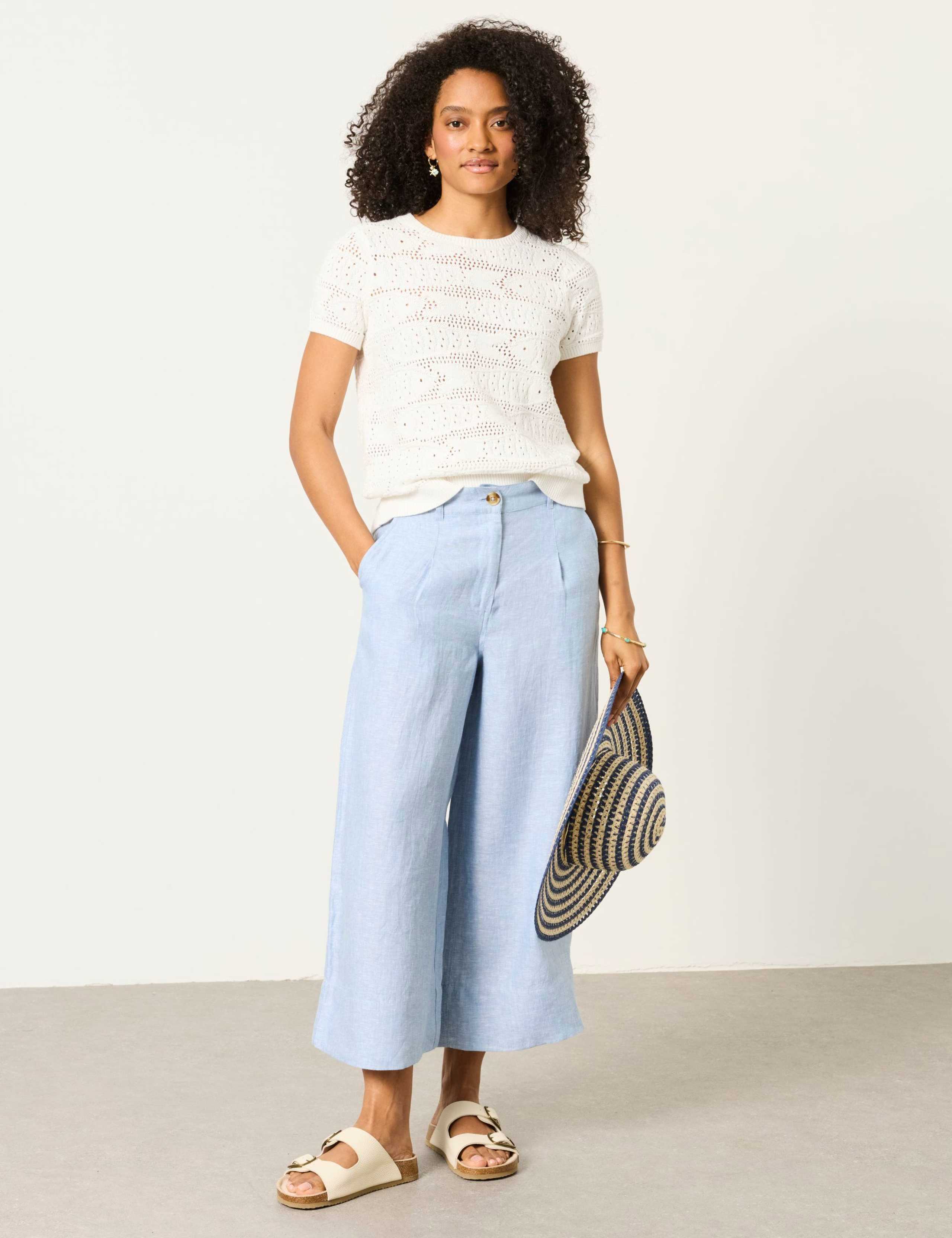 Pure Cotton Sardine Knitted Top