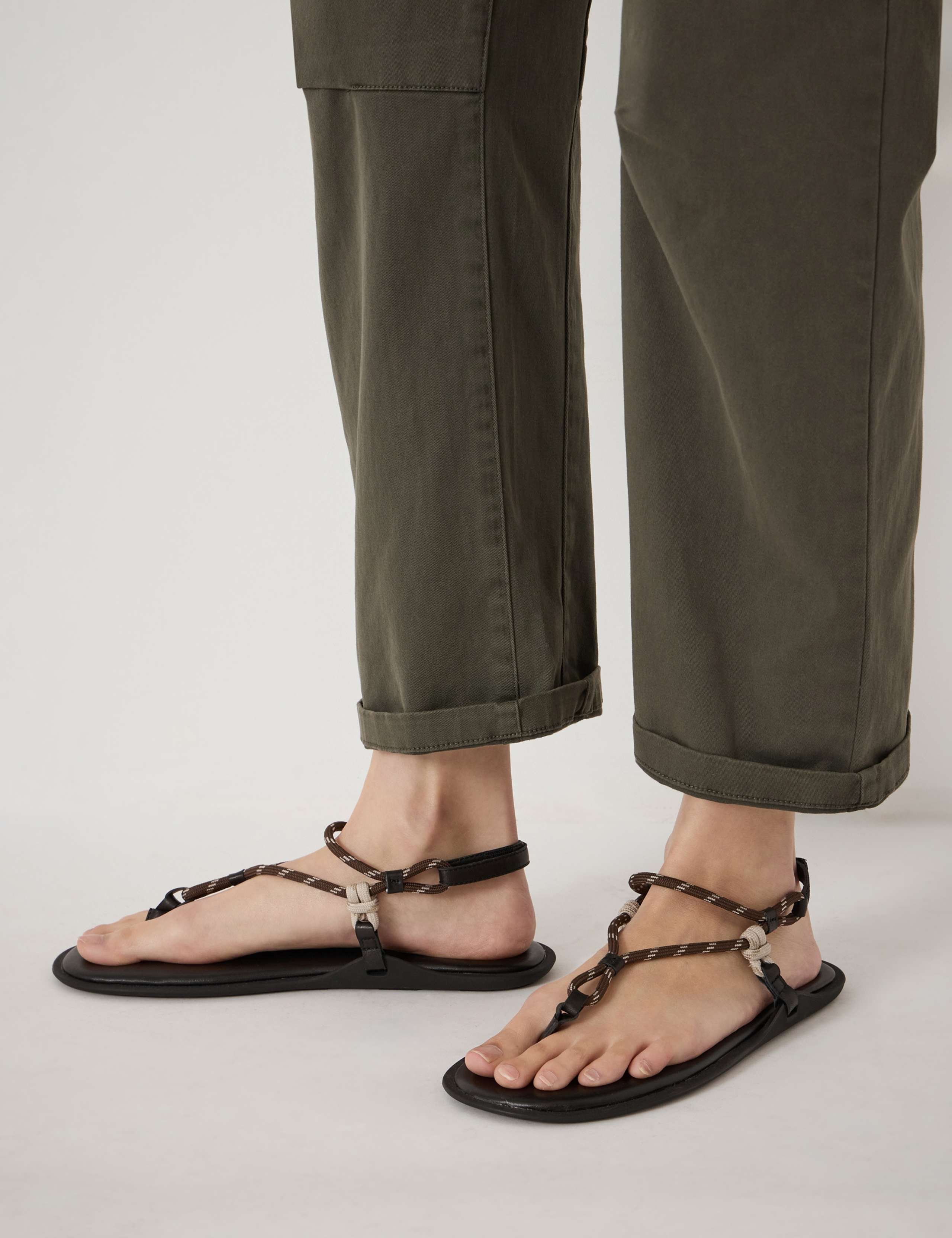 Rope Flat Sandals