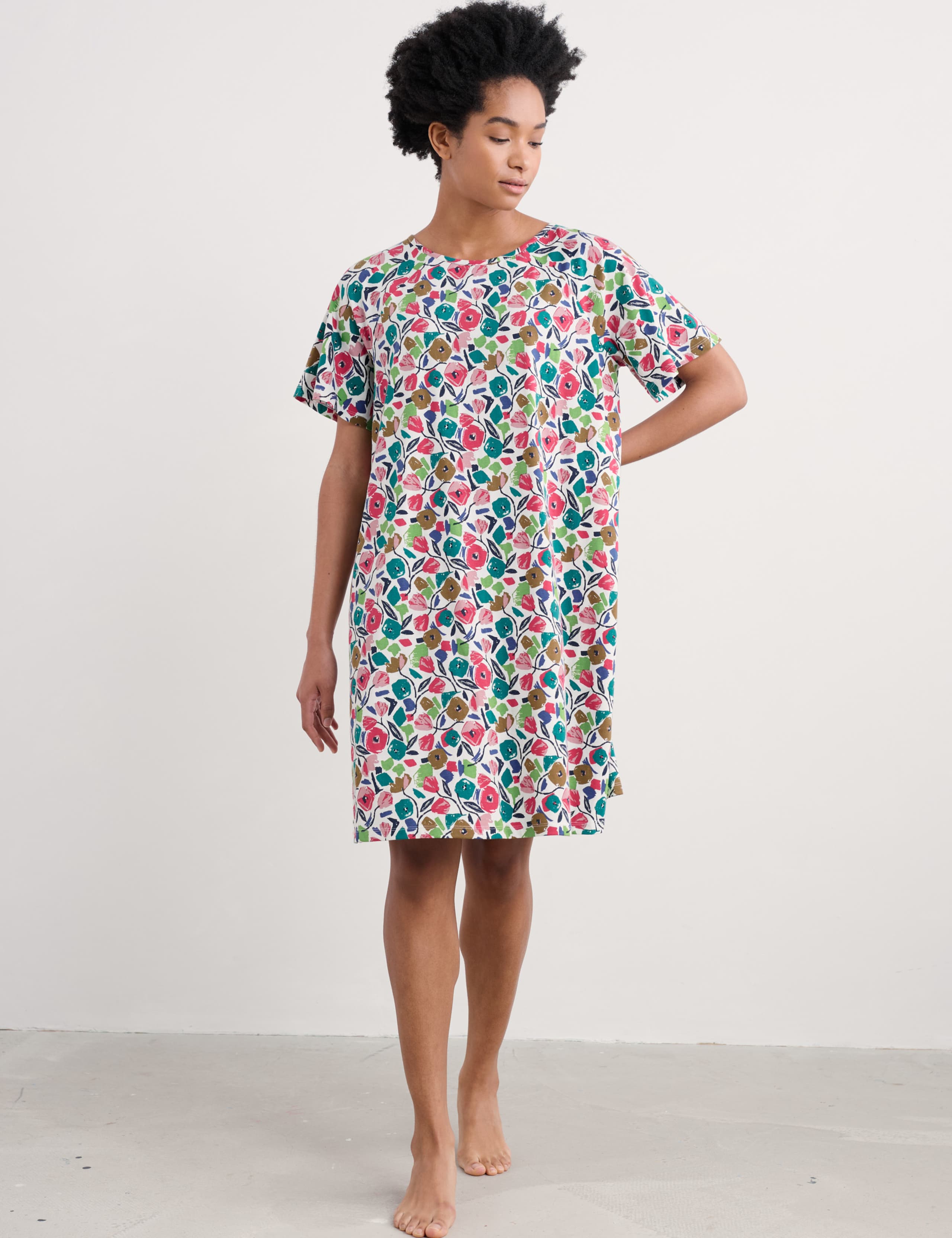 Cotton Rich Floral Nightdress