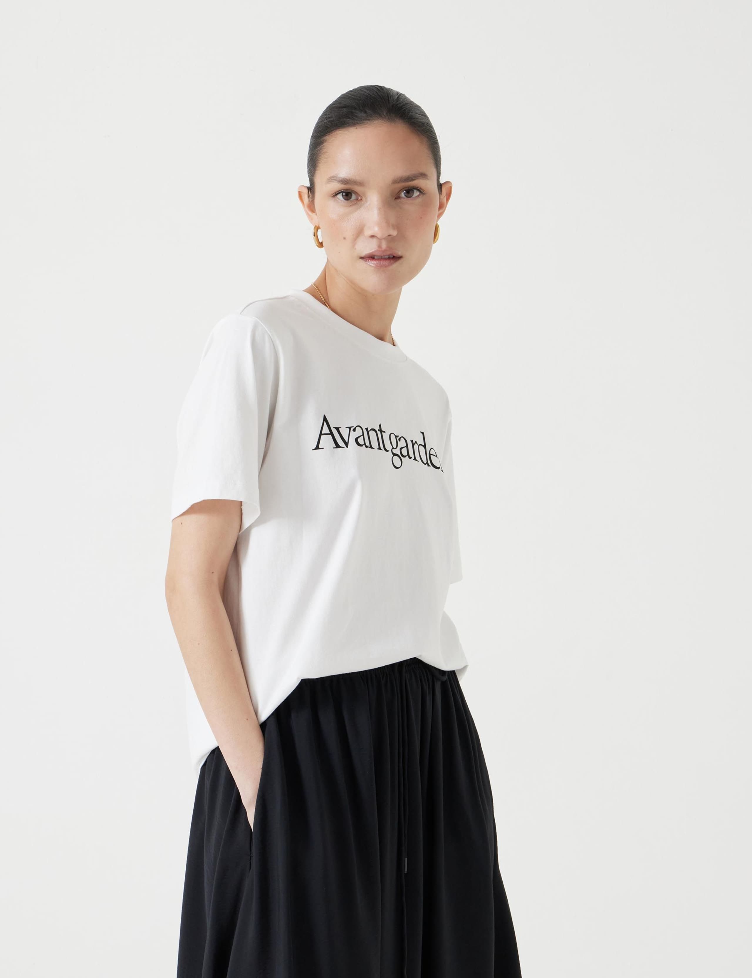 Pure Cotton Avant Gardener Slogan T-Shirt