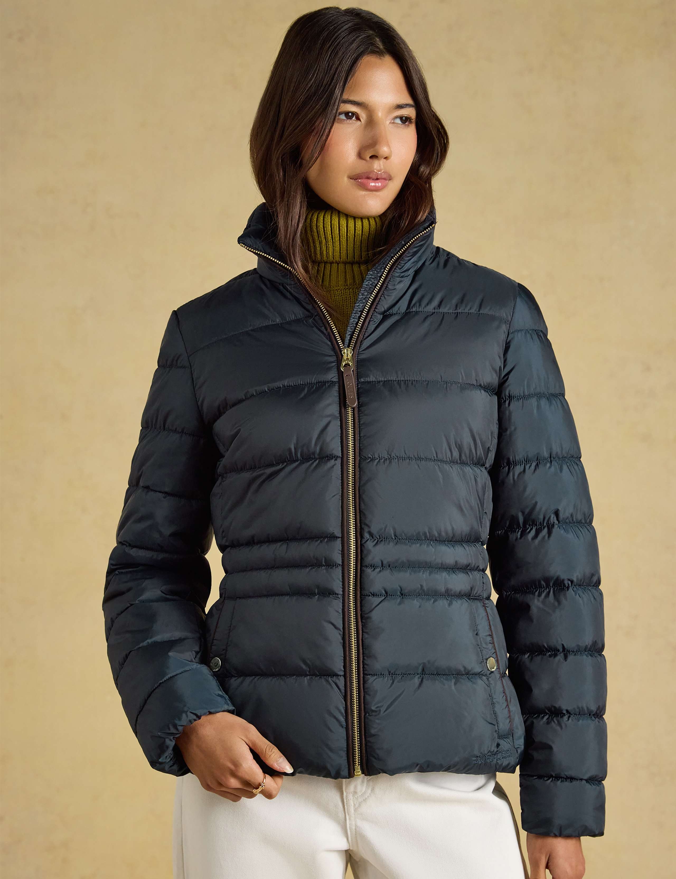 Showerproof Padded Funnel Neck Coat