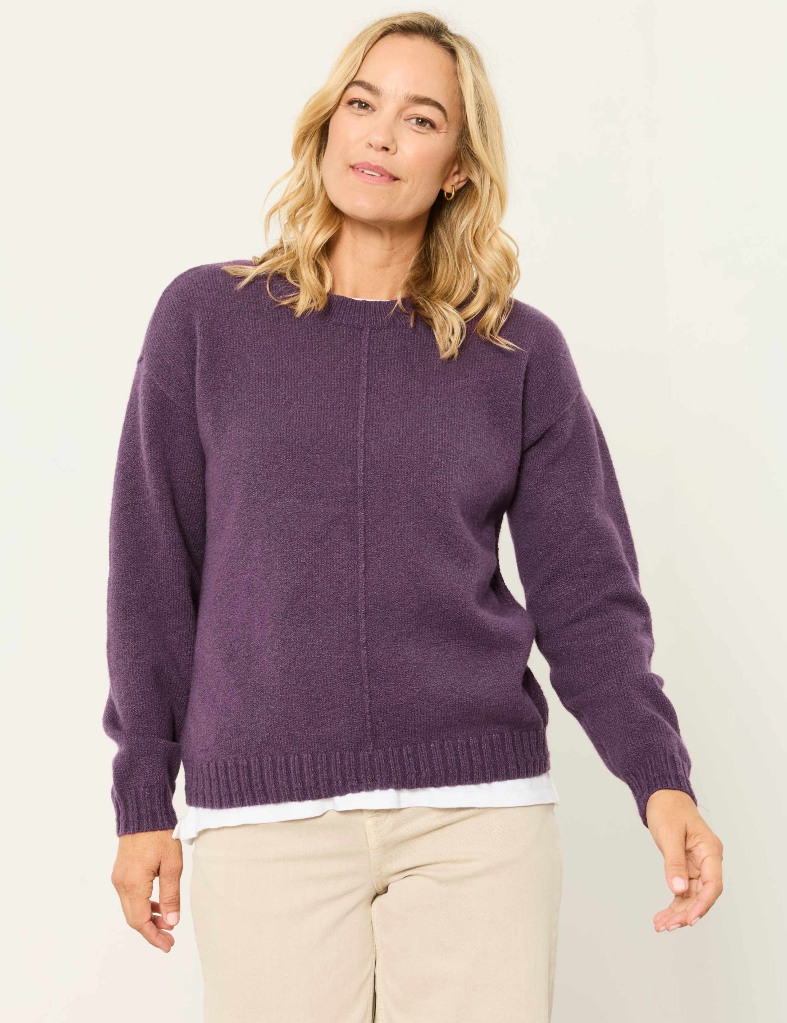 Cotton Rich Textured Jumper