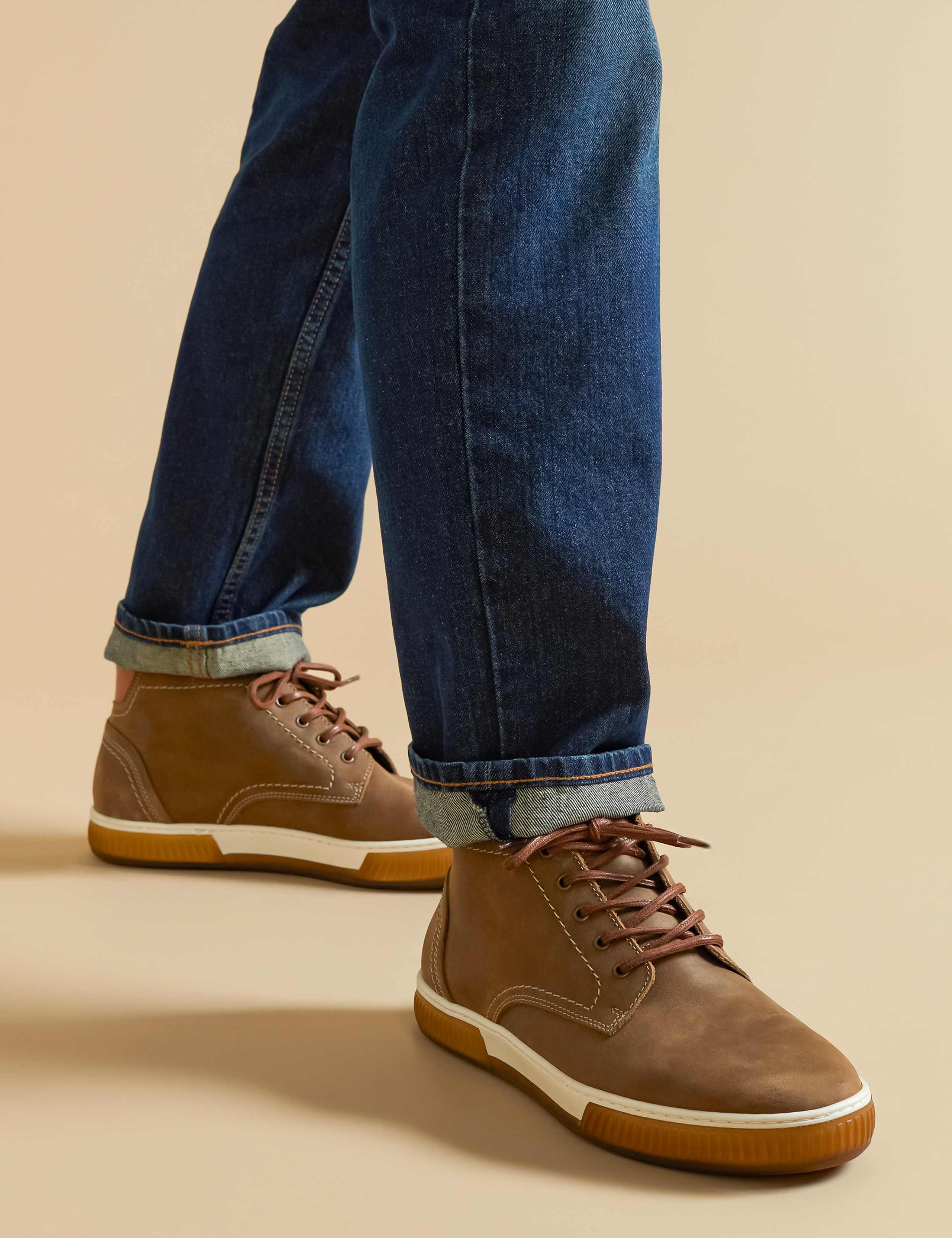 Leather Casual Boots