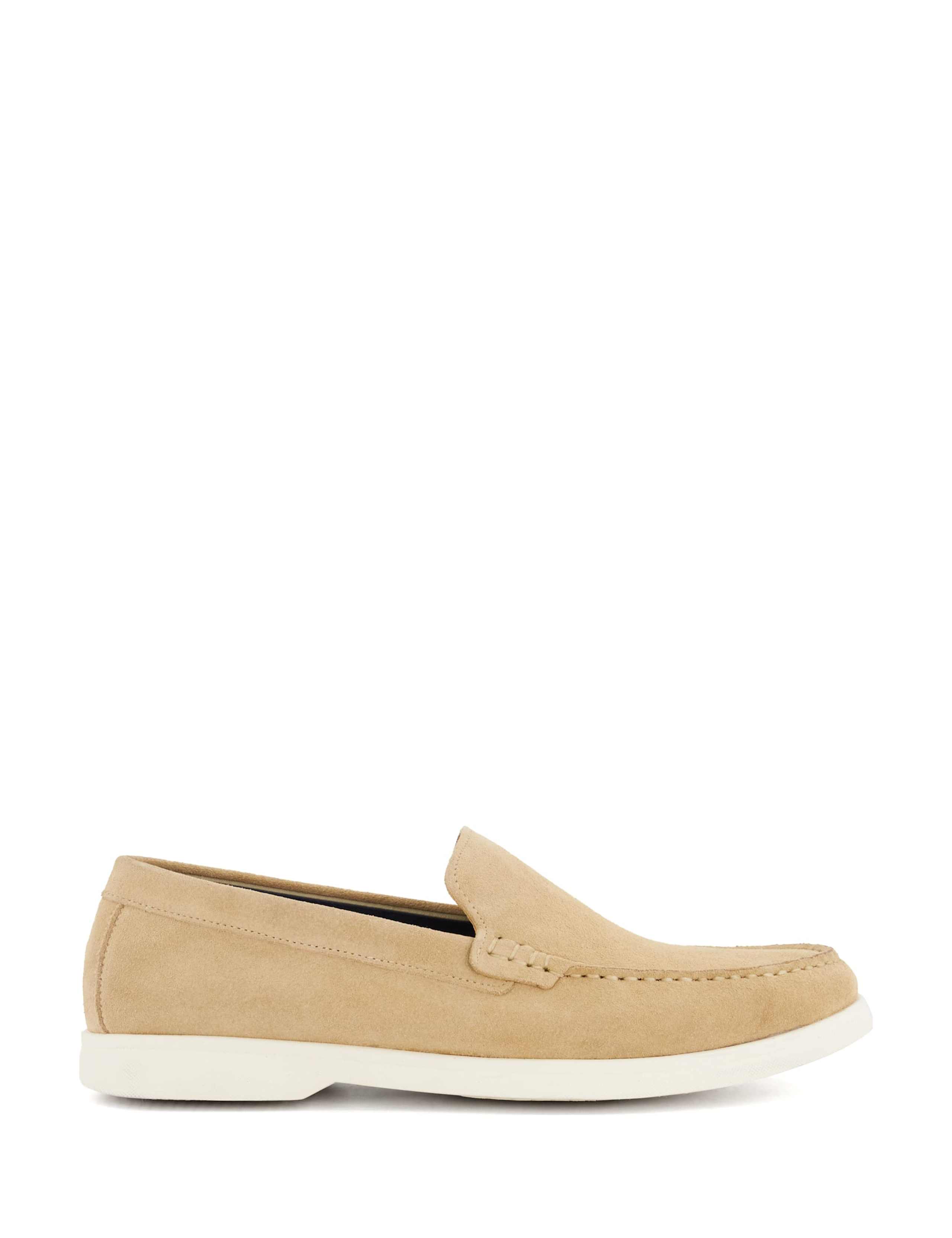 Suede Slip-On Loafers