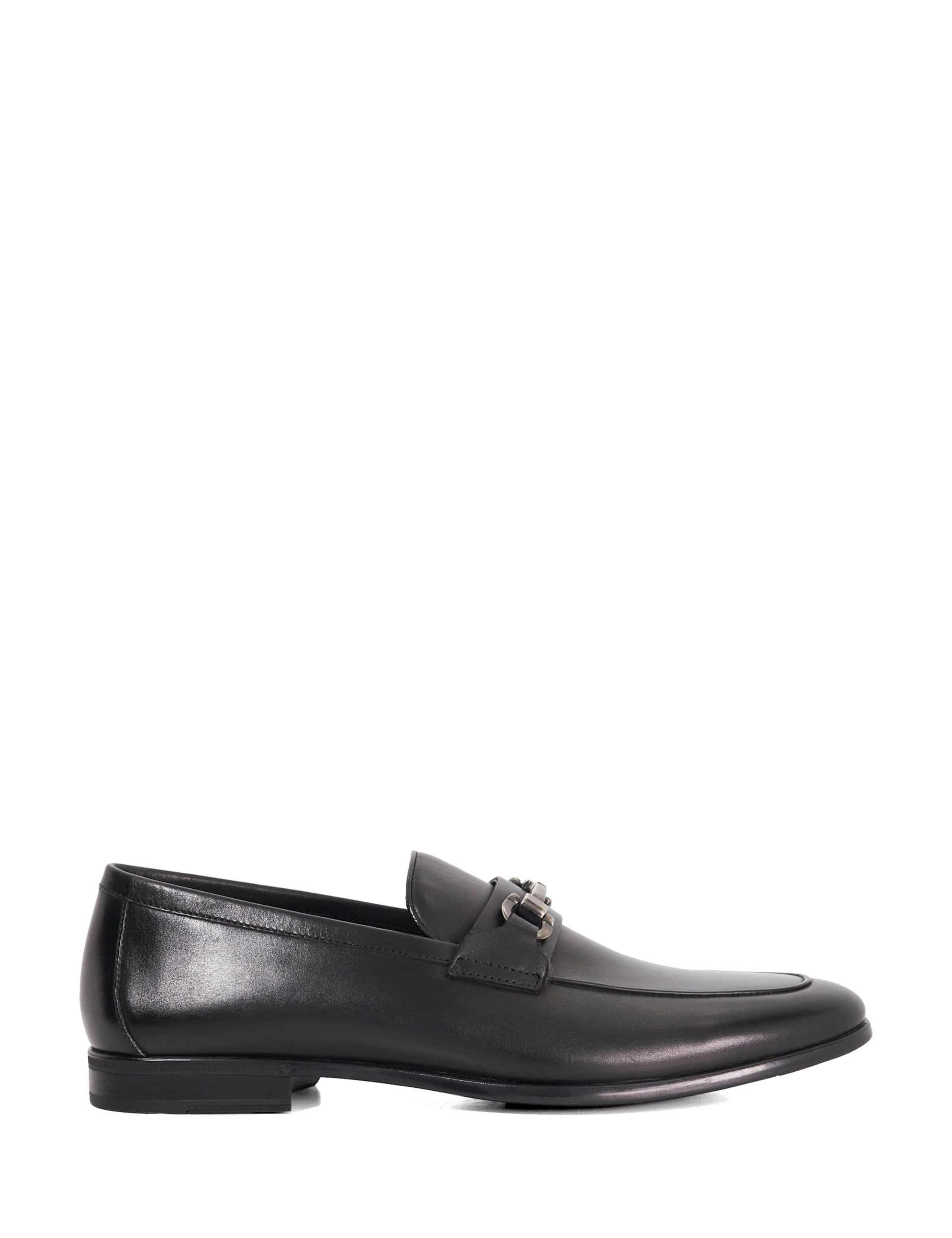Leather Slip On Loafers