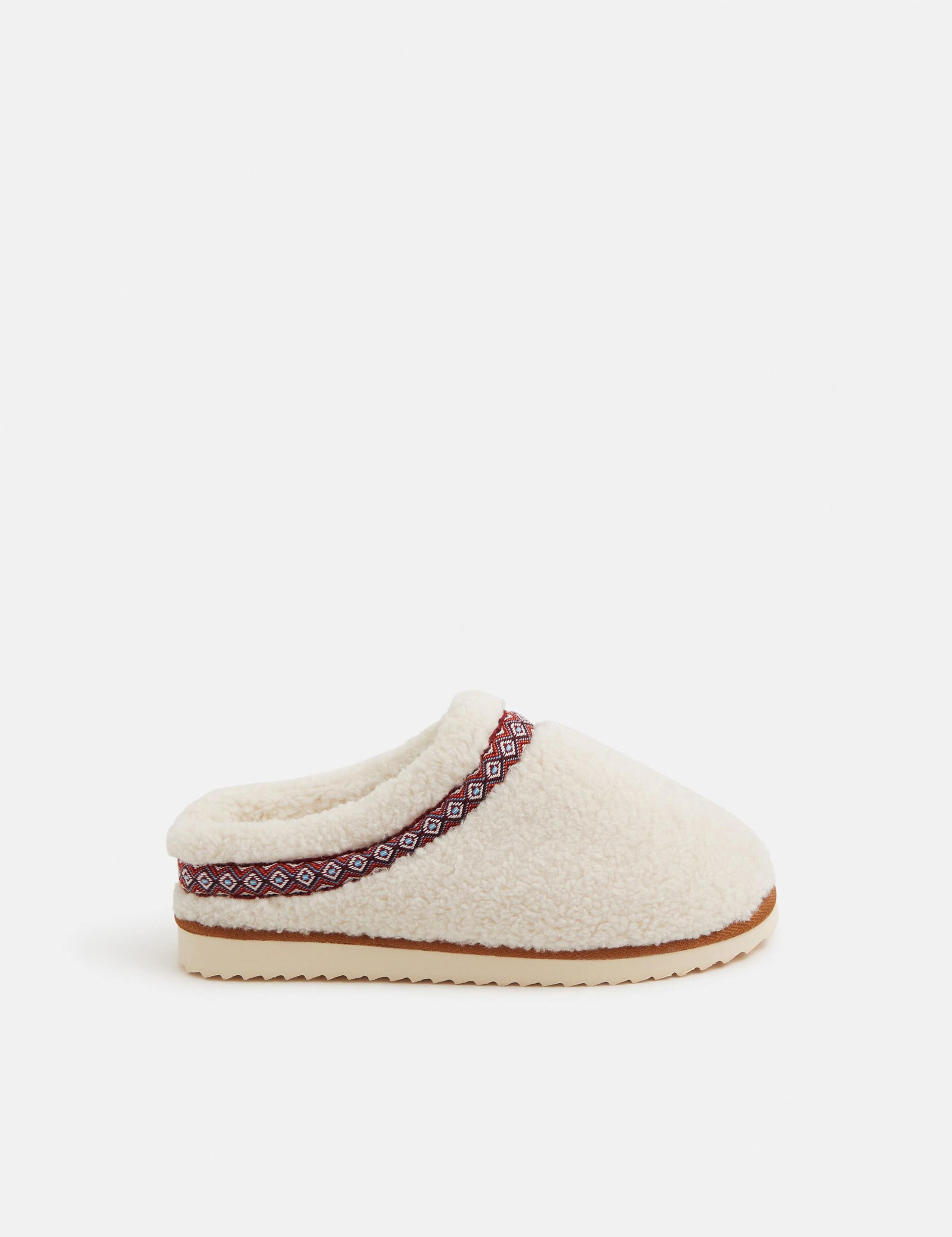 Shearling Mule Slippers