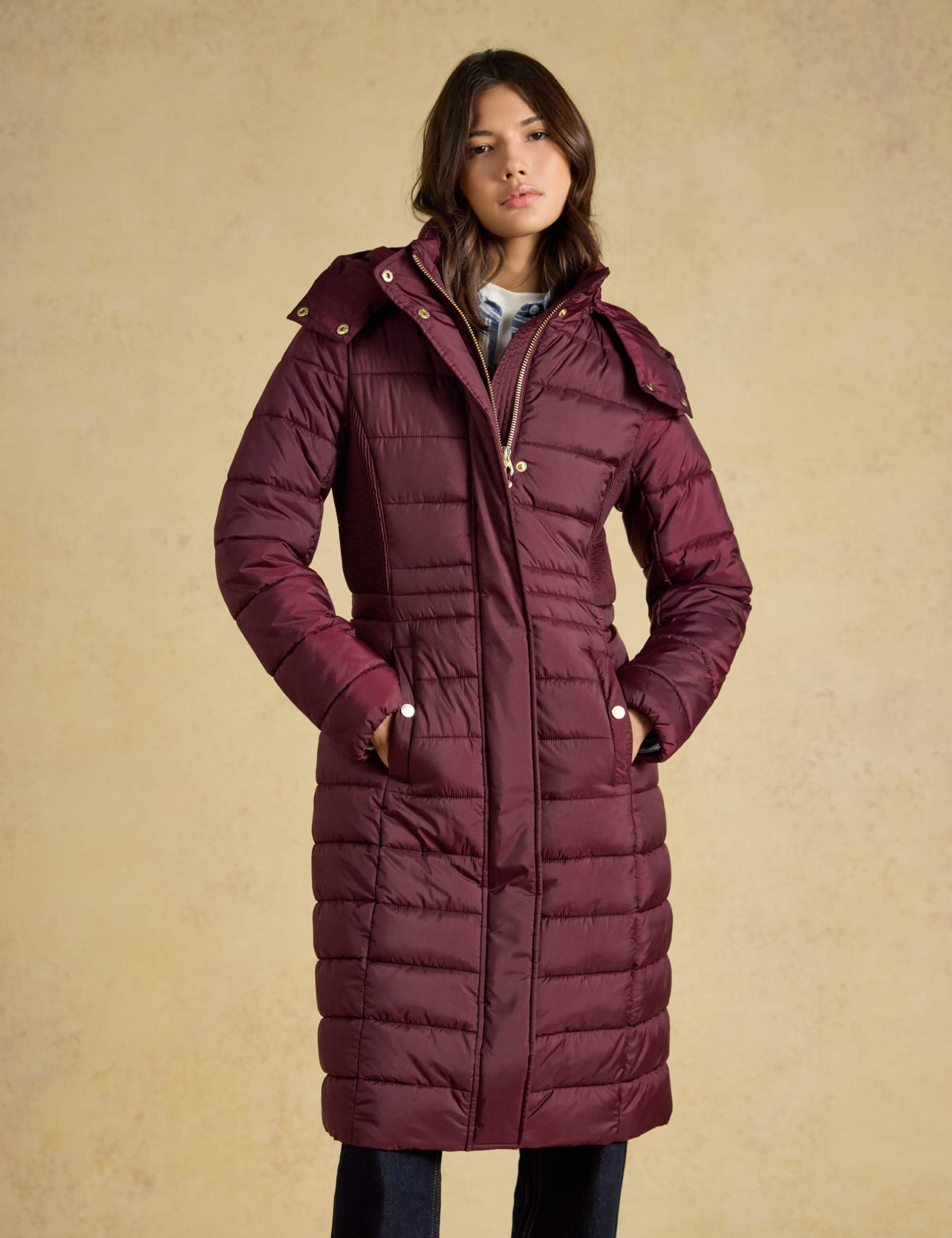 Showerproof Longline Padded Coat