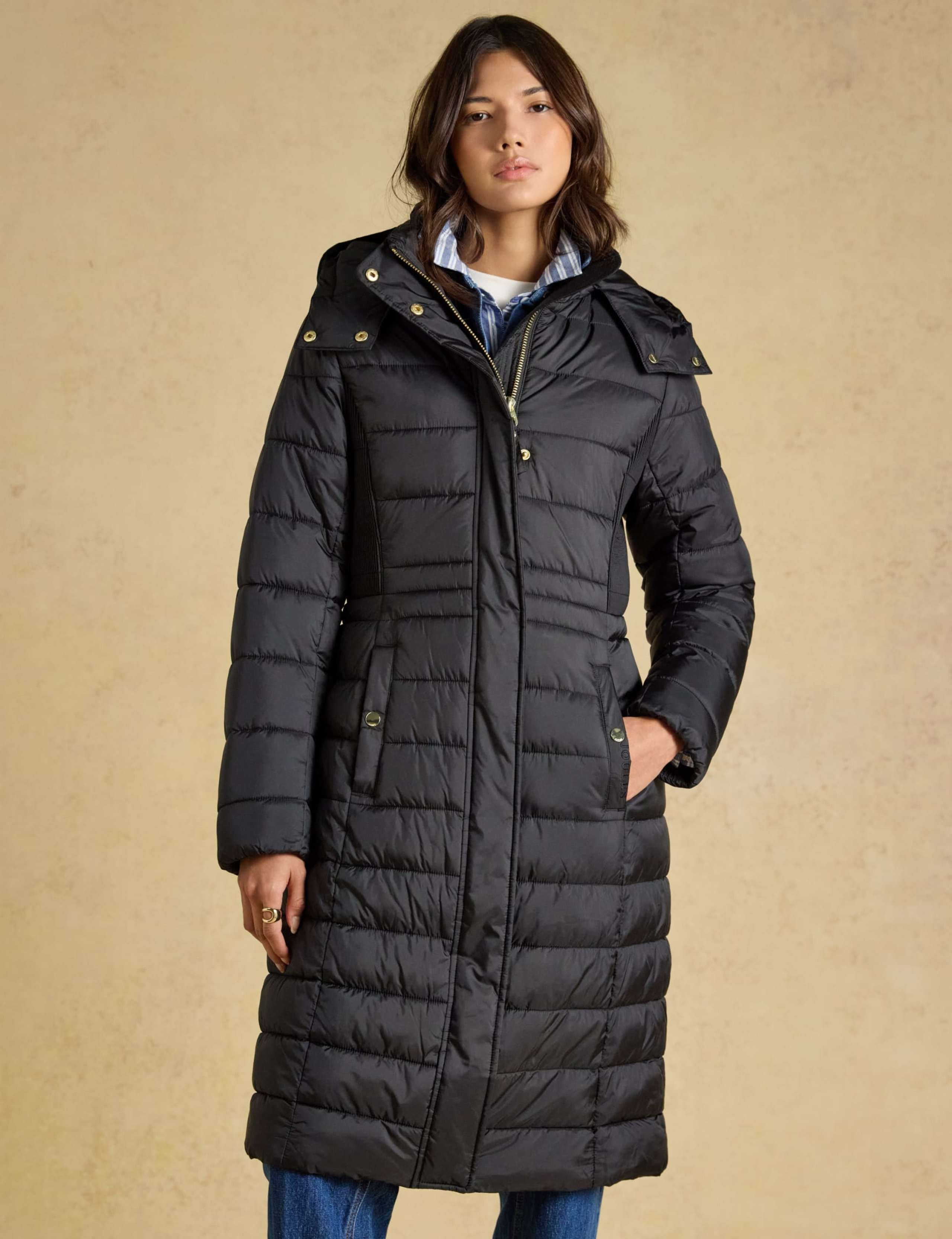 Showerproof Longline Padded Coat