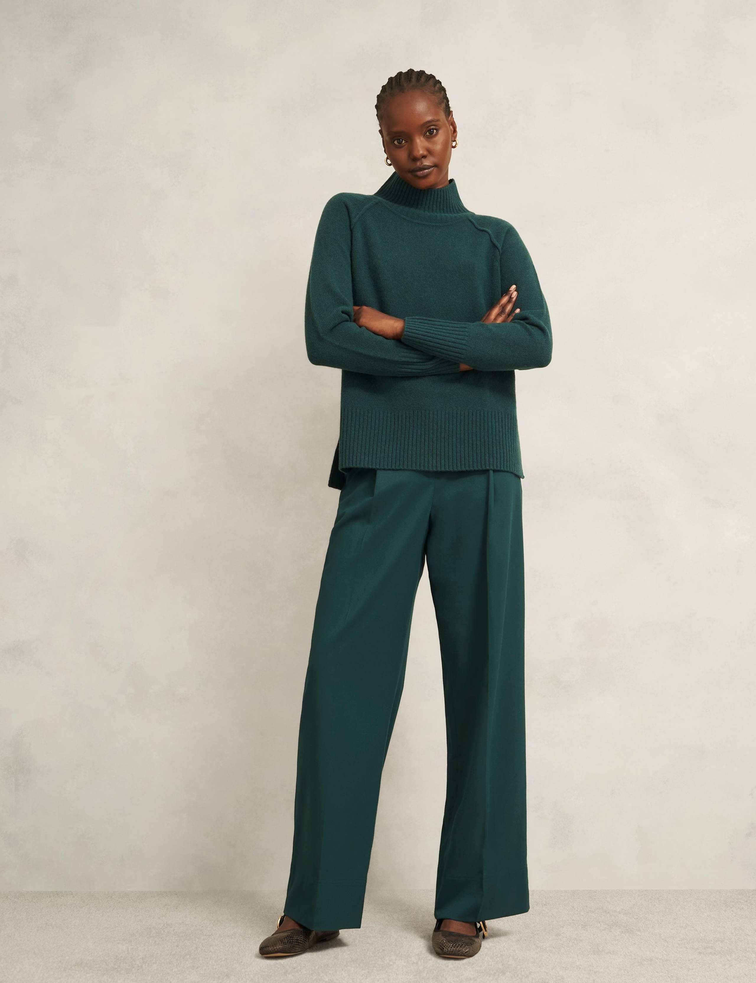 Wide Leg Trousers