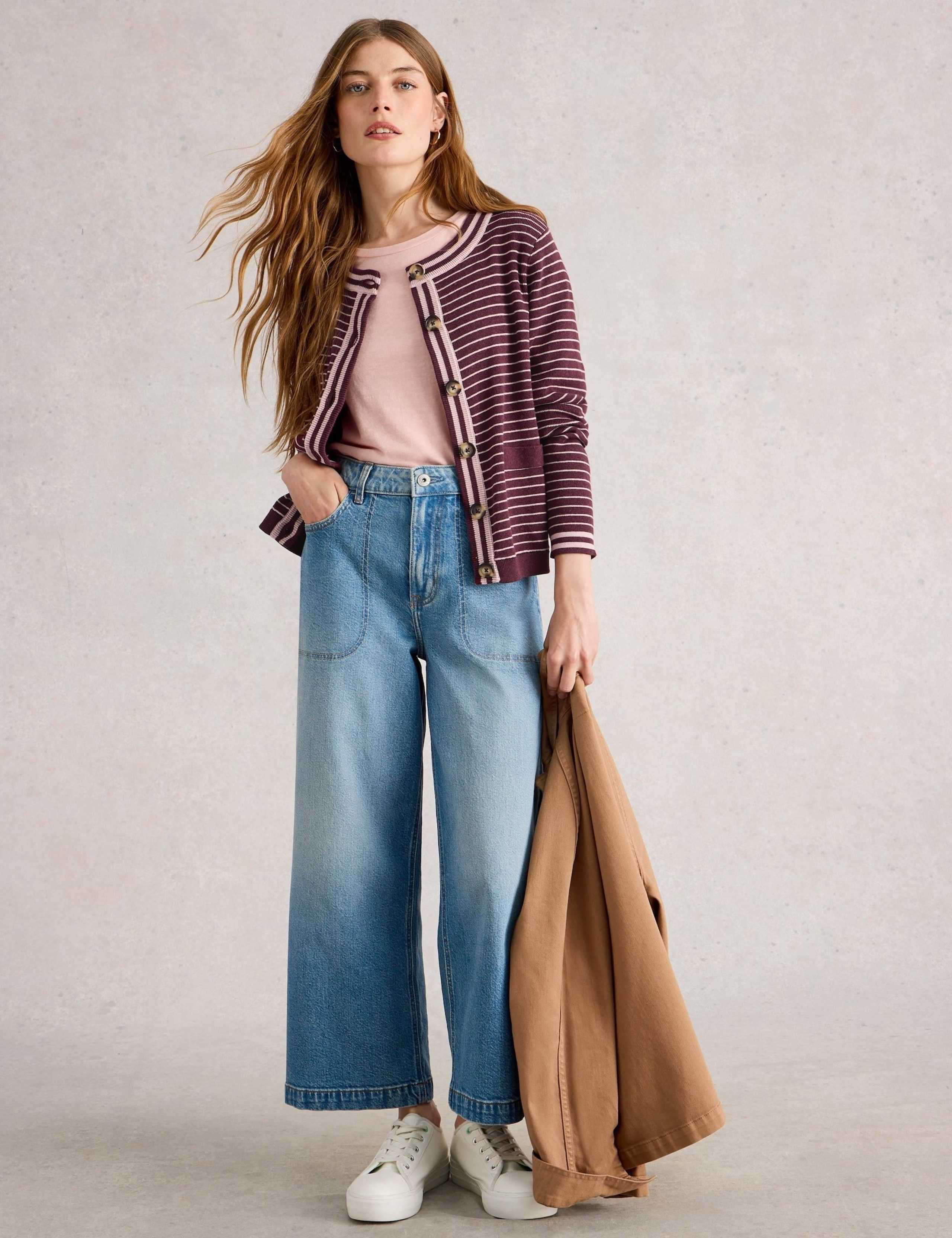 Charlotte Stripe Cardi