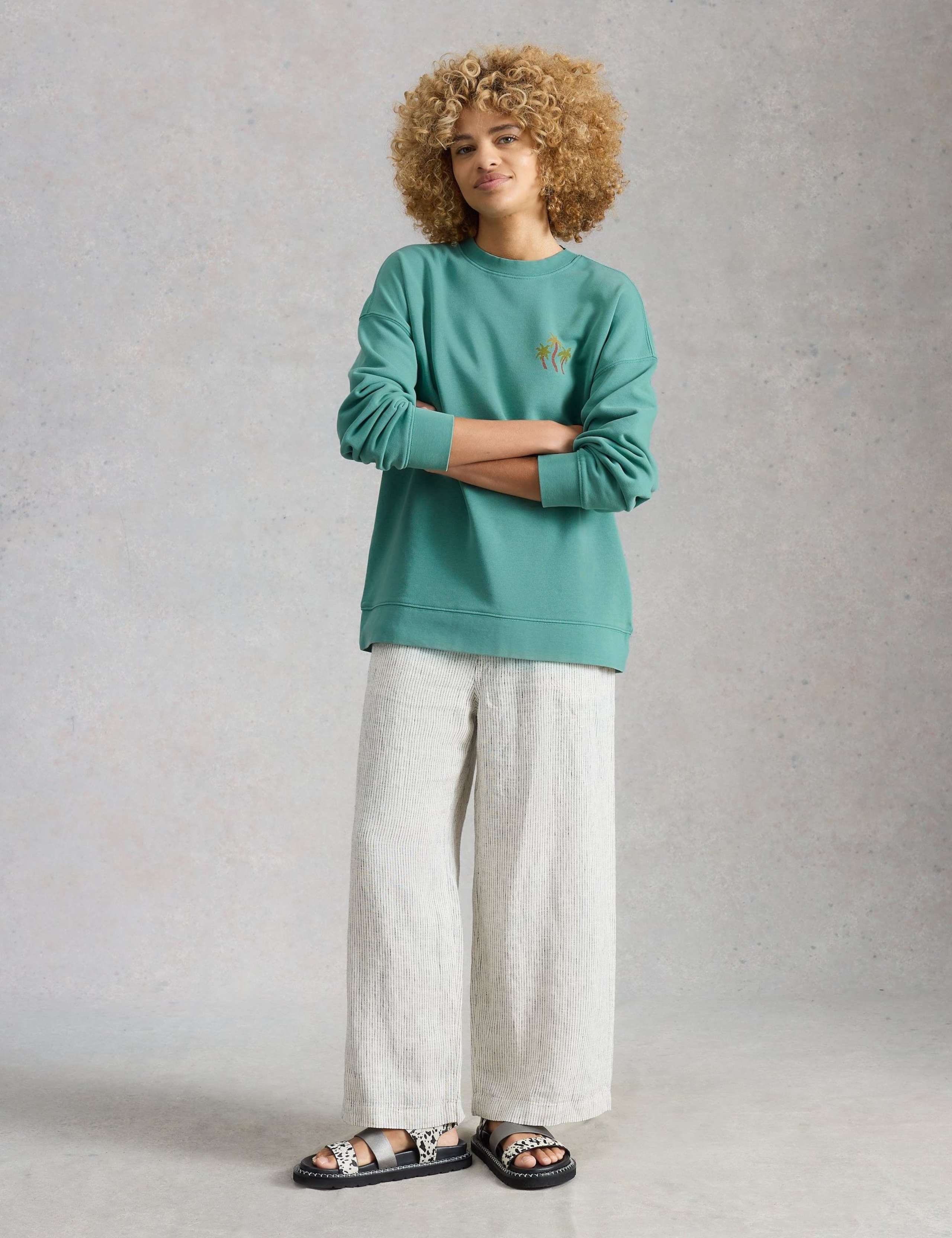 Cotton Rich Printed Sweatshirt