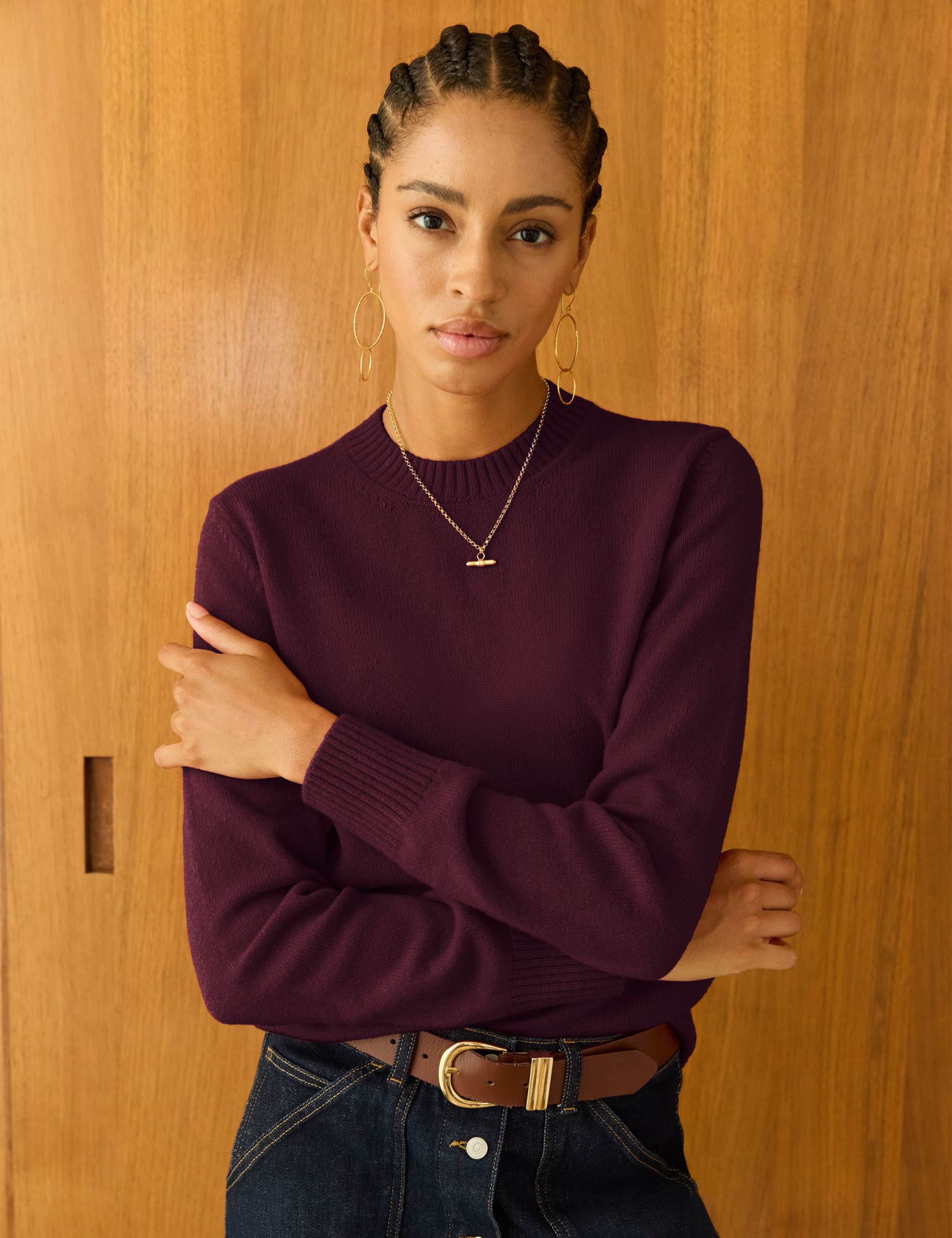 Wool Rich Crew Neck Jumper