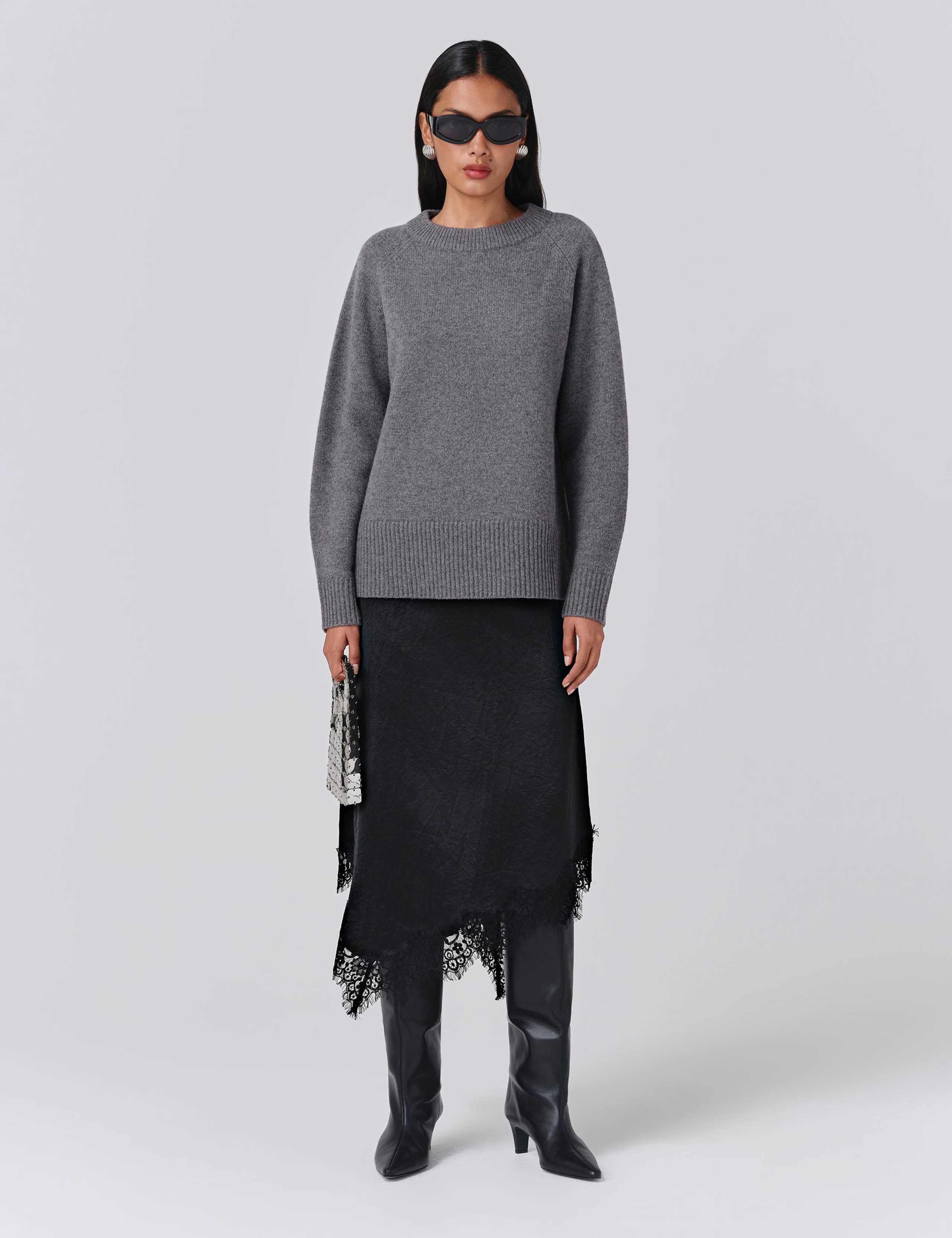 Wool Rich Crew Neck Jumper