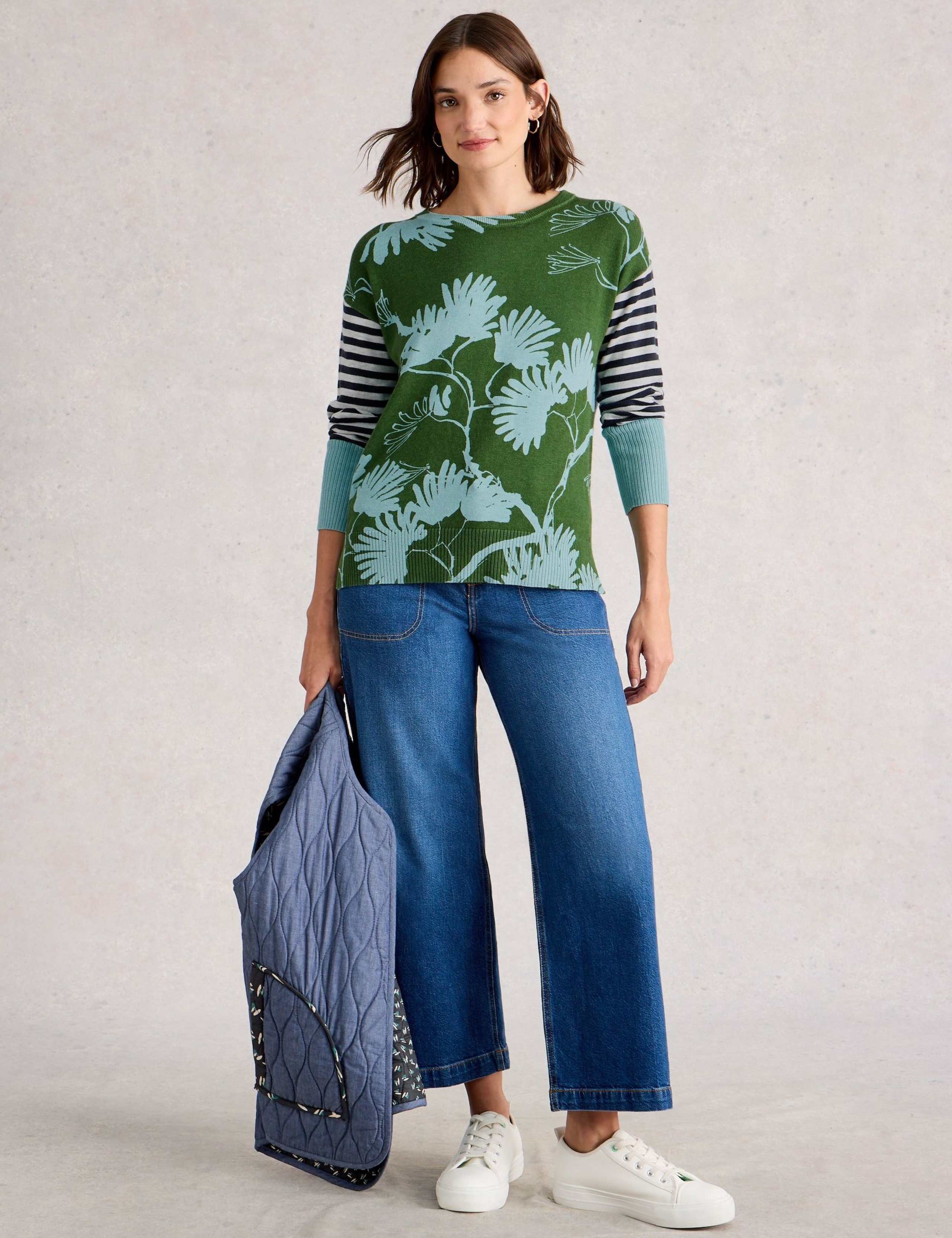 Cotton Floral Jumper