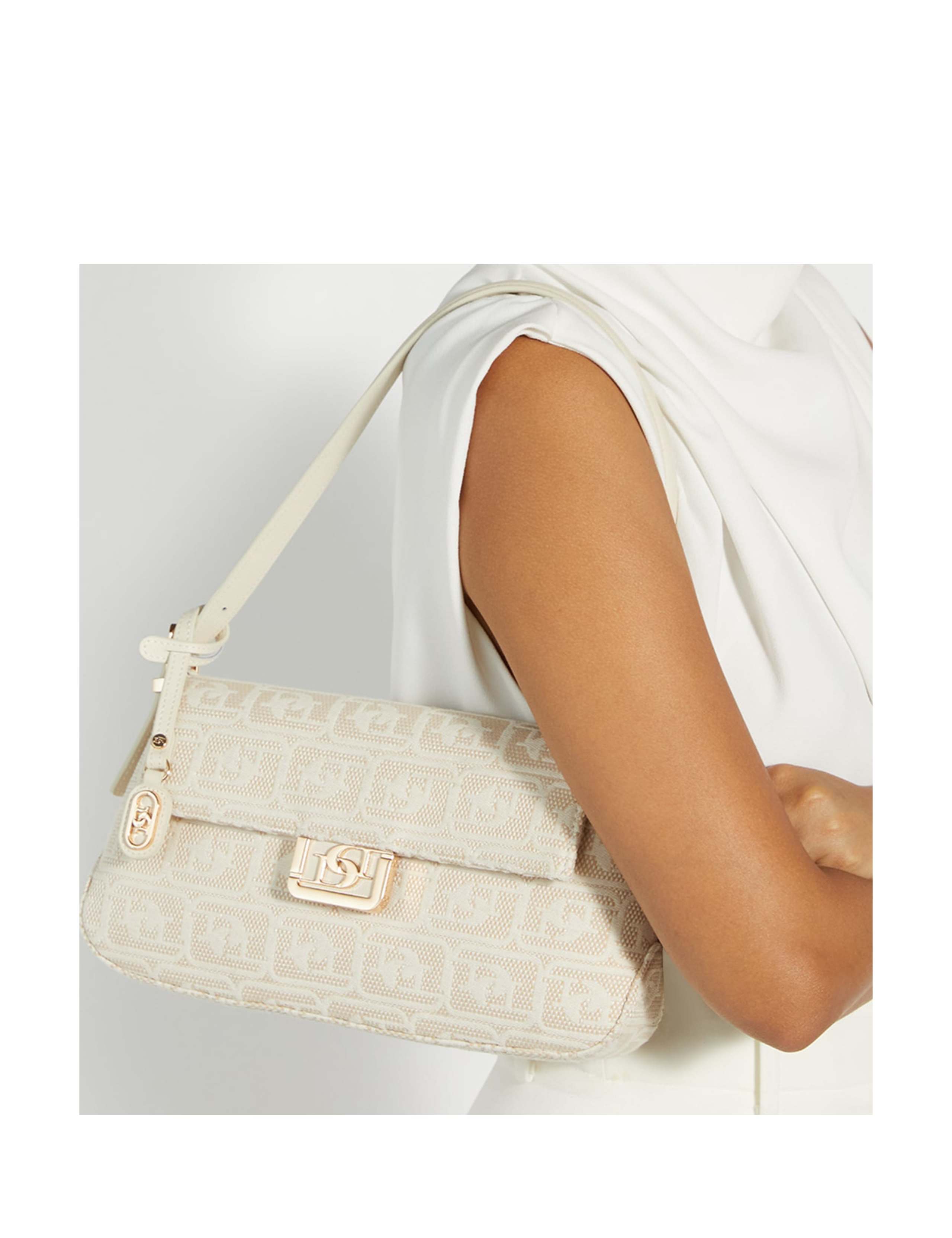 Textured Shoulder Bag