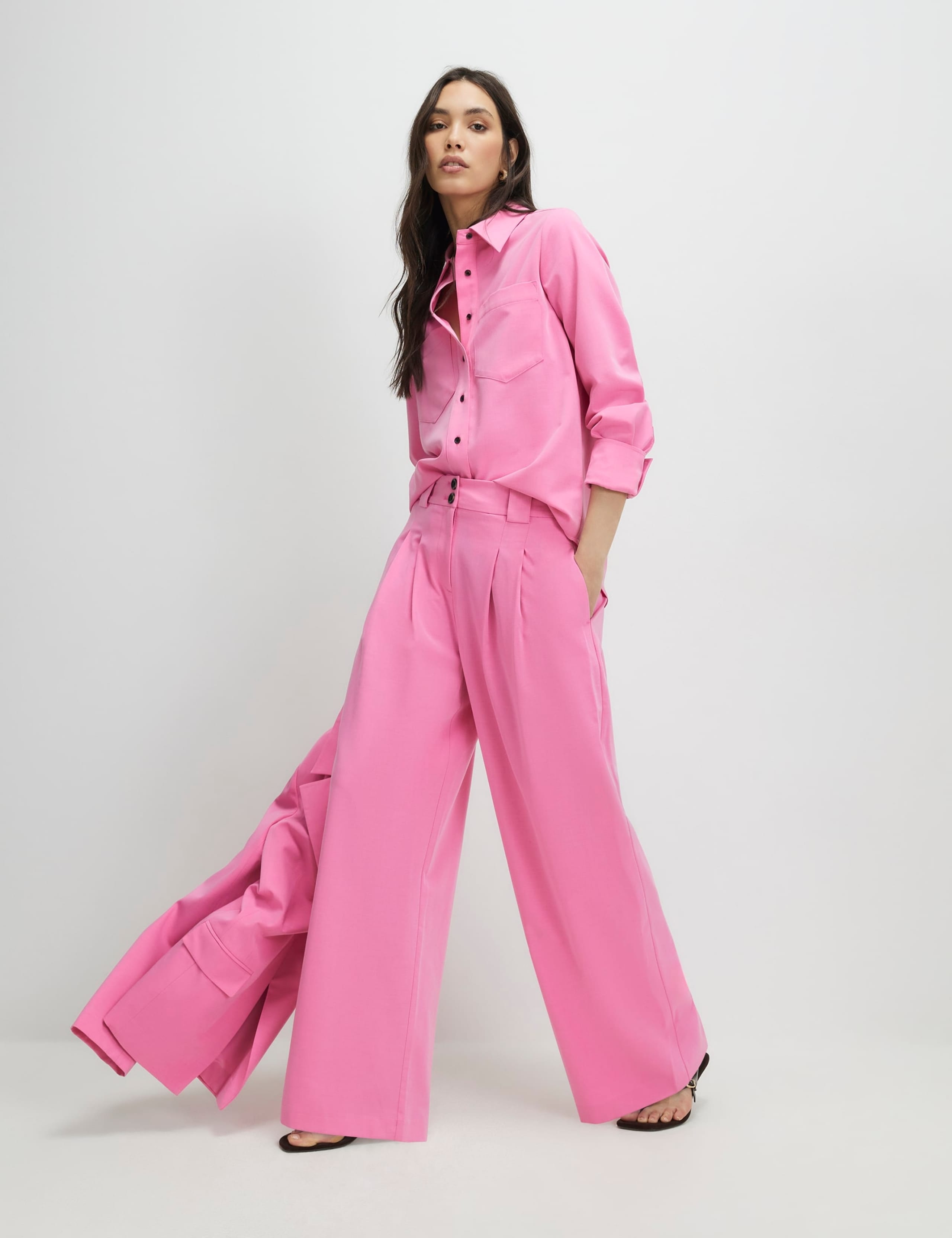 Wide Leg Trousers