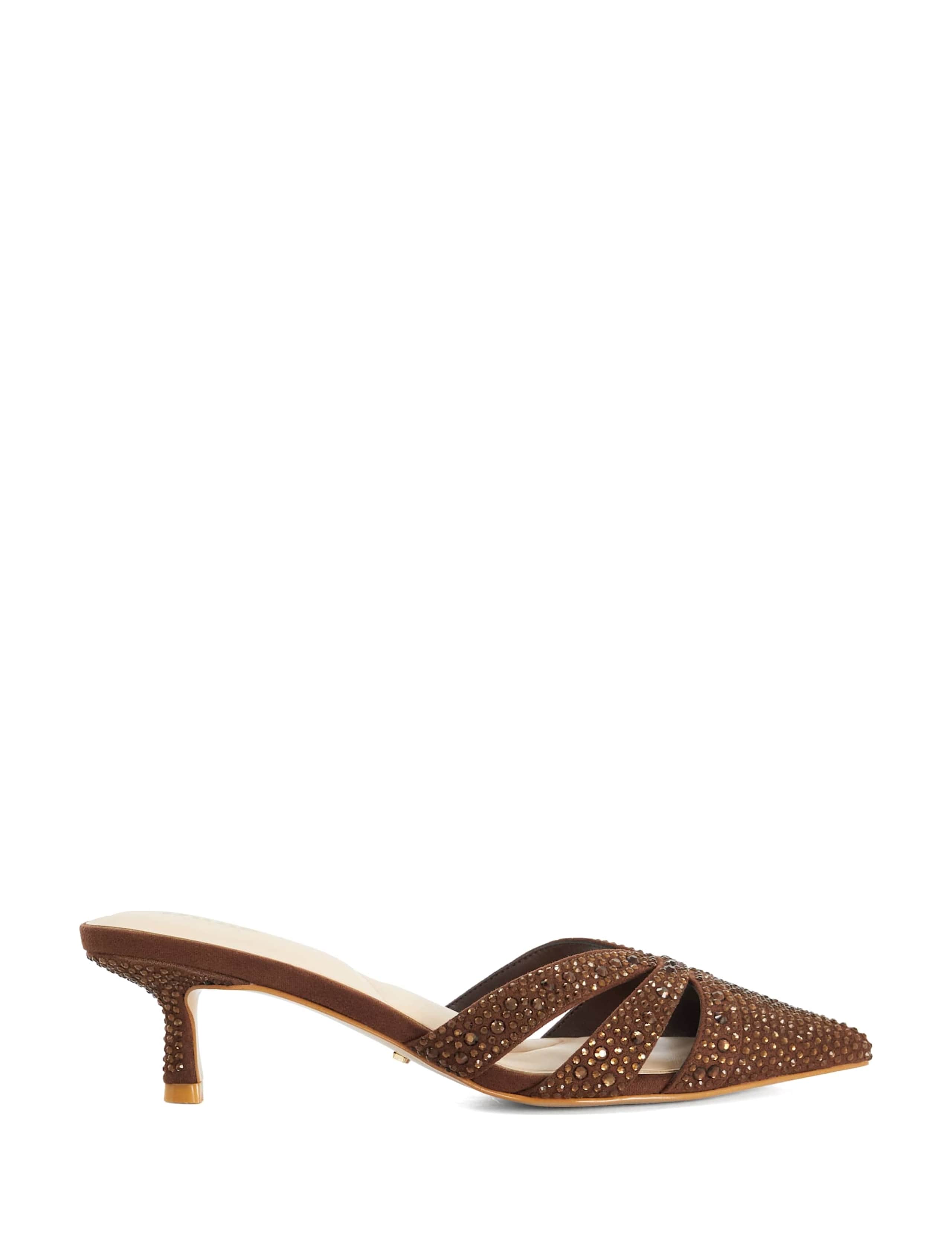 Slip On Stiletto Heel Mules