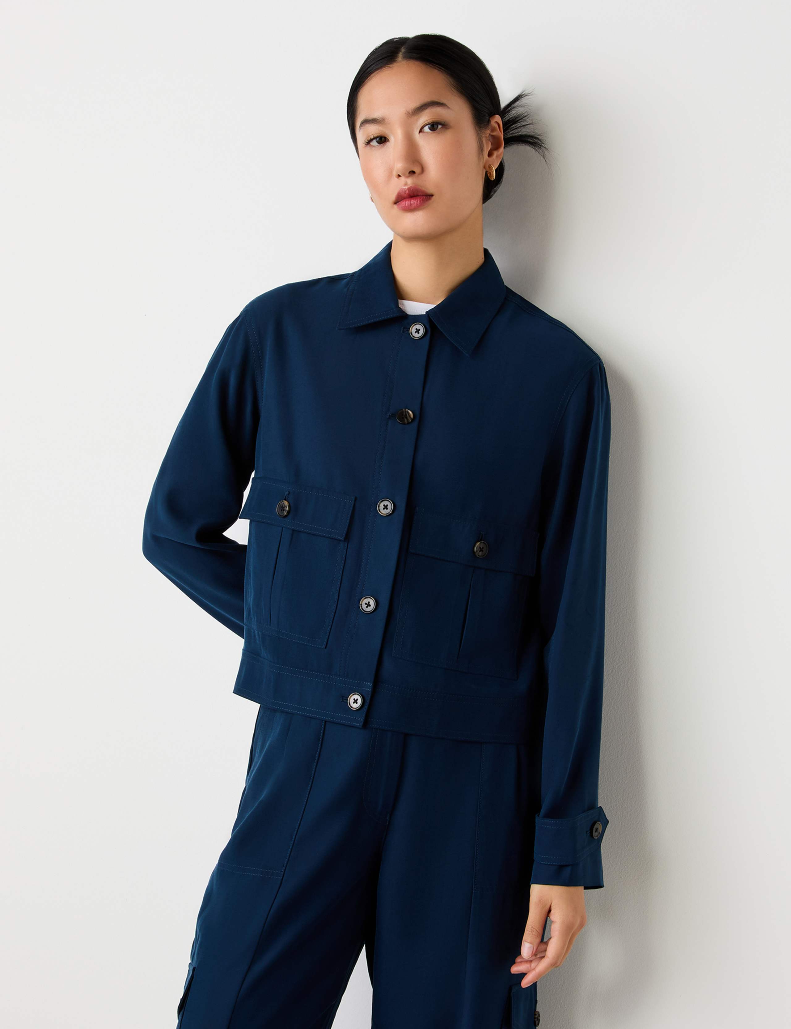 Collared Utility Jacket