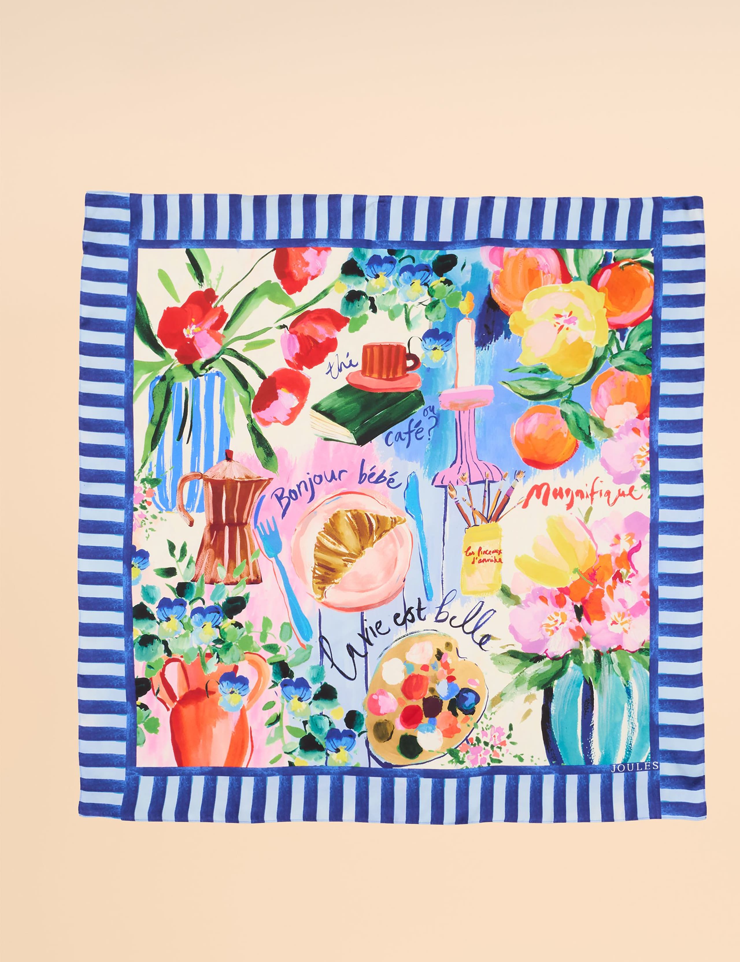 Pure Silk Printed Scarf