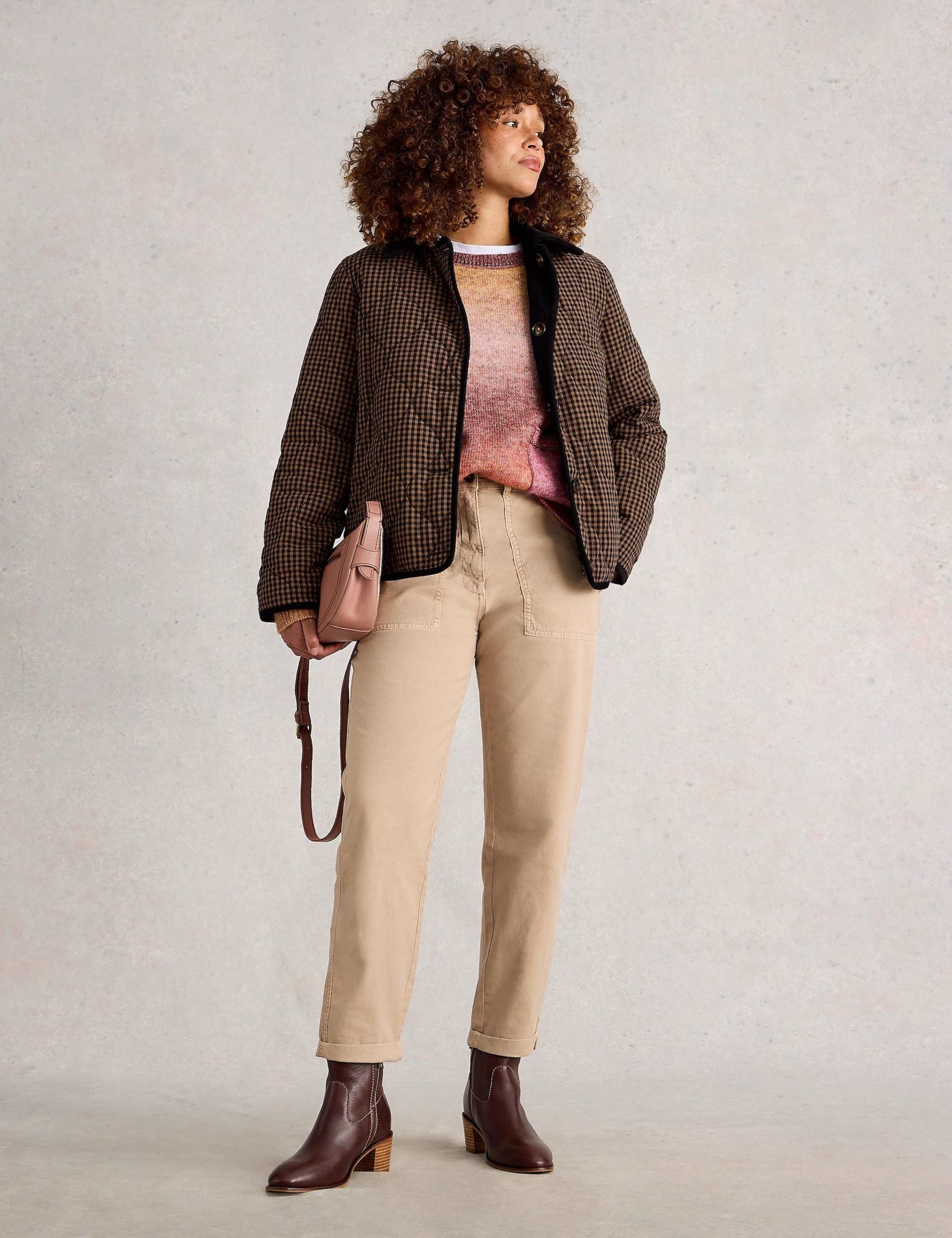 Pure Cotton Quilted Reversible Jacket