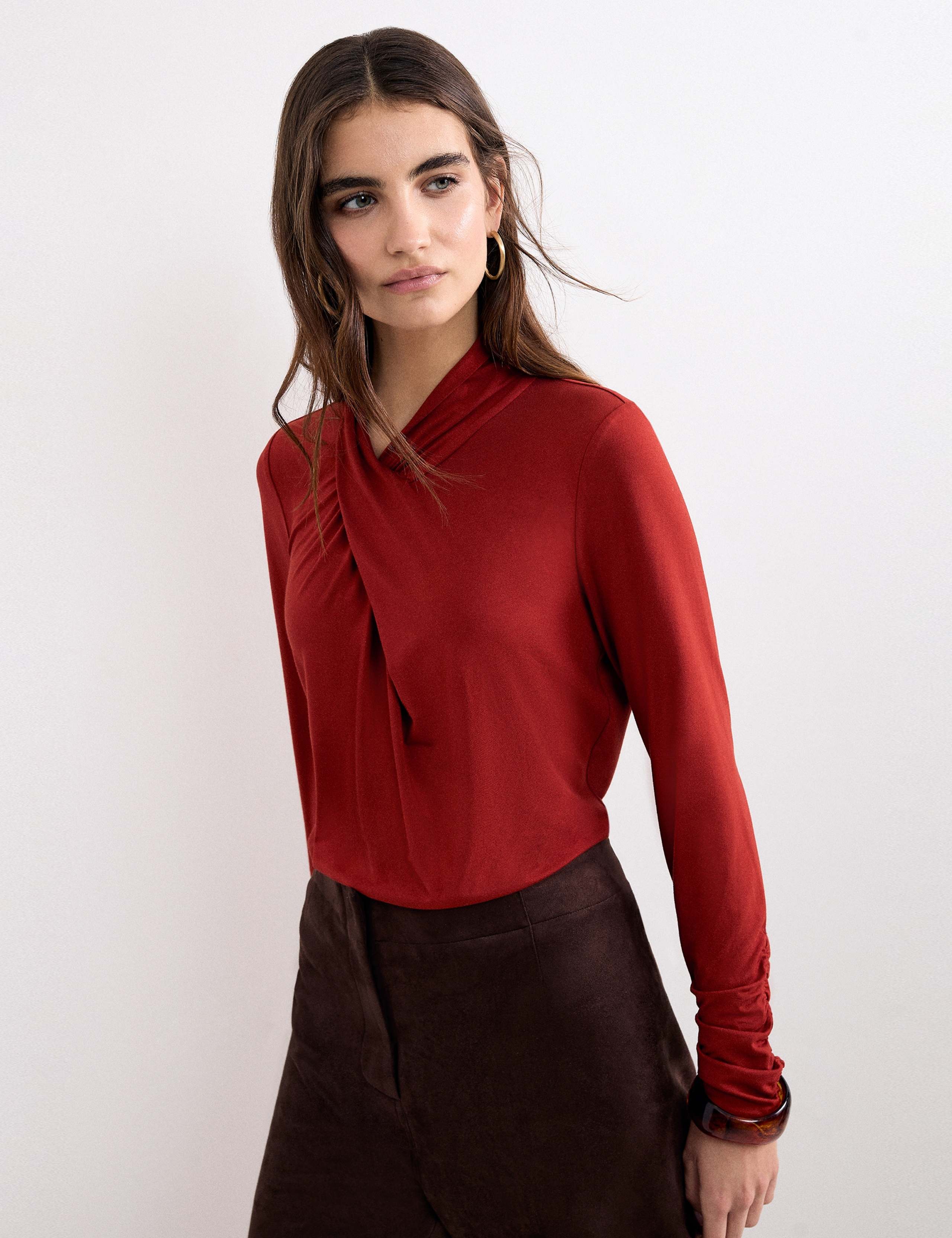 High Neck Blouse