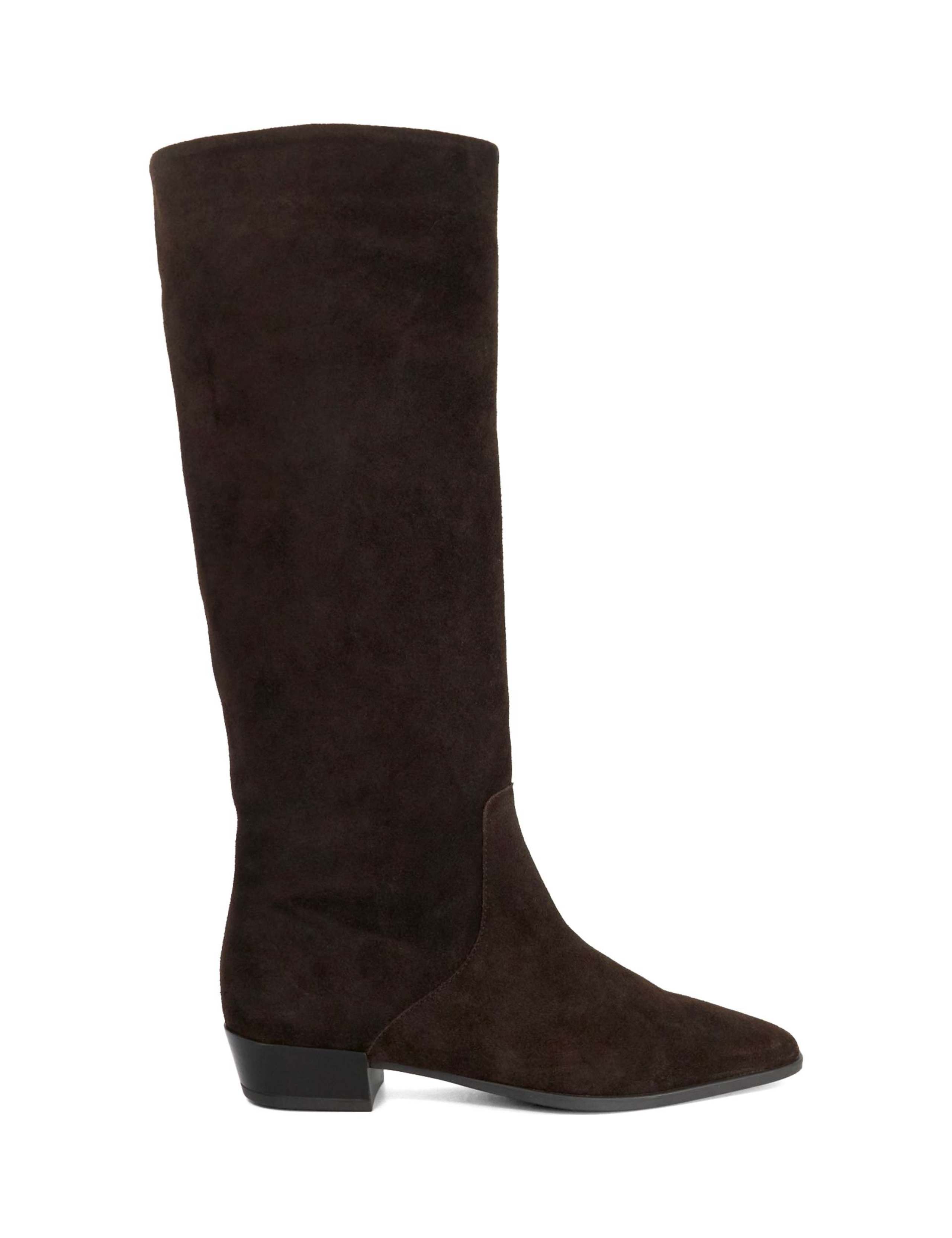 Leather Knee High Boots