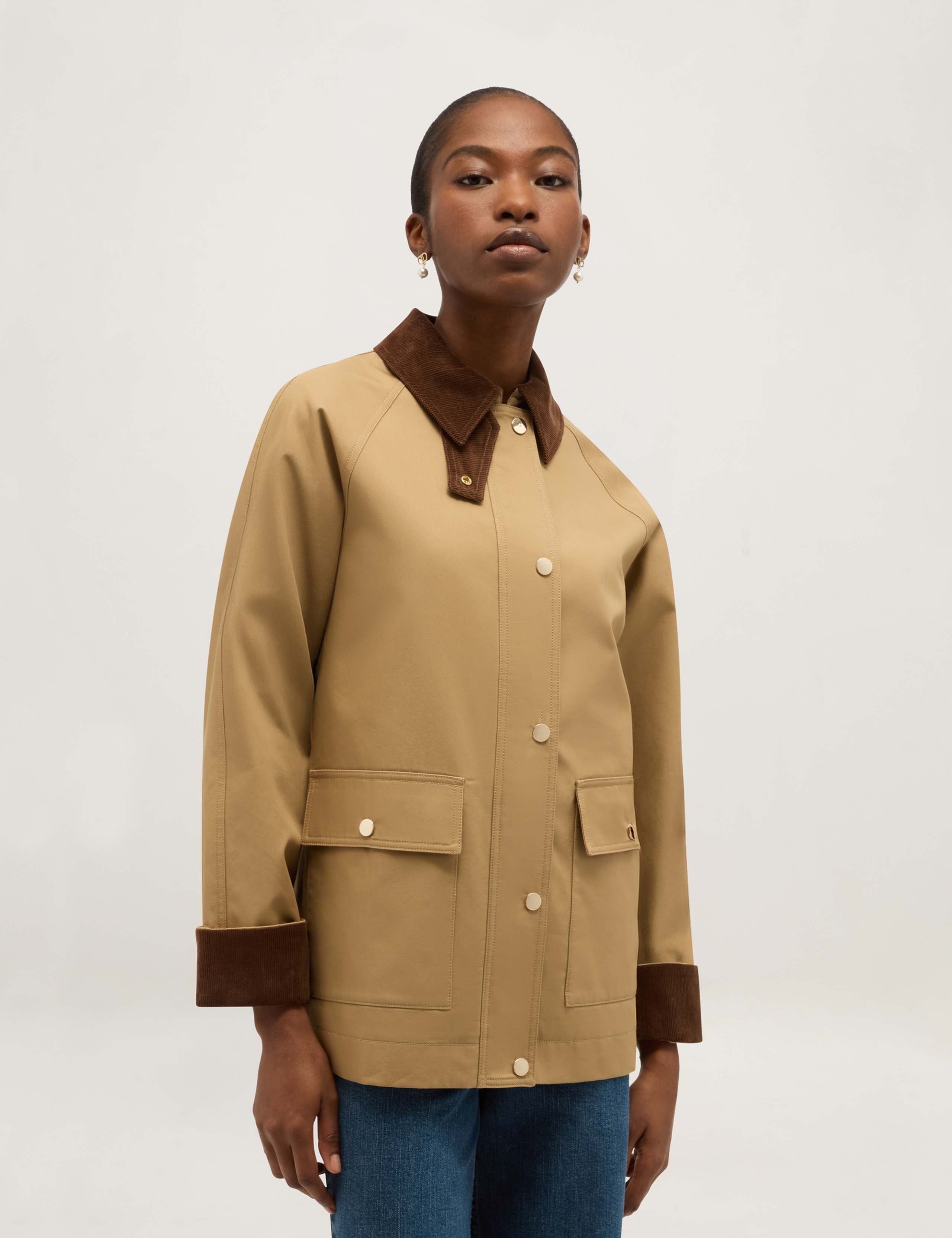Pure Cotton Harrington Jacket