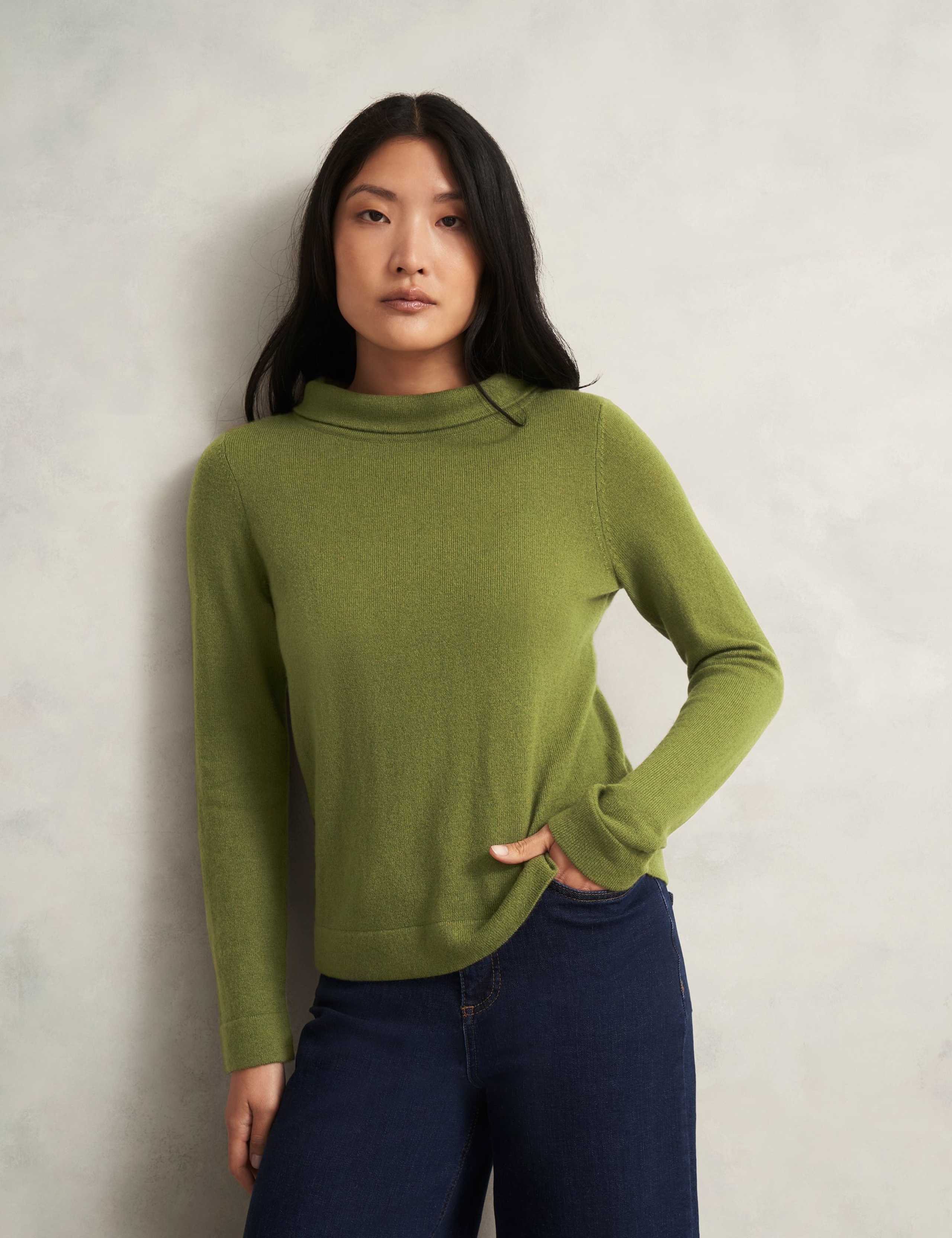 Merino Wool Rich Jumper with Cashmere