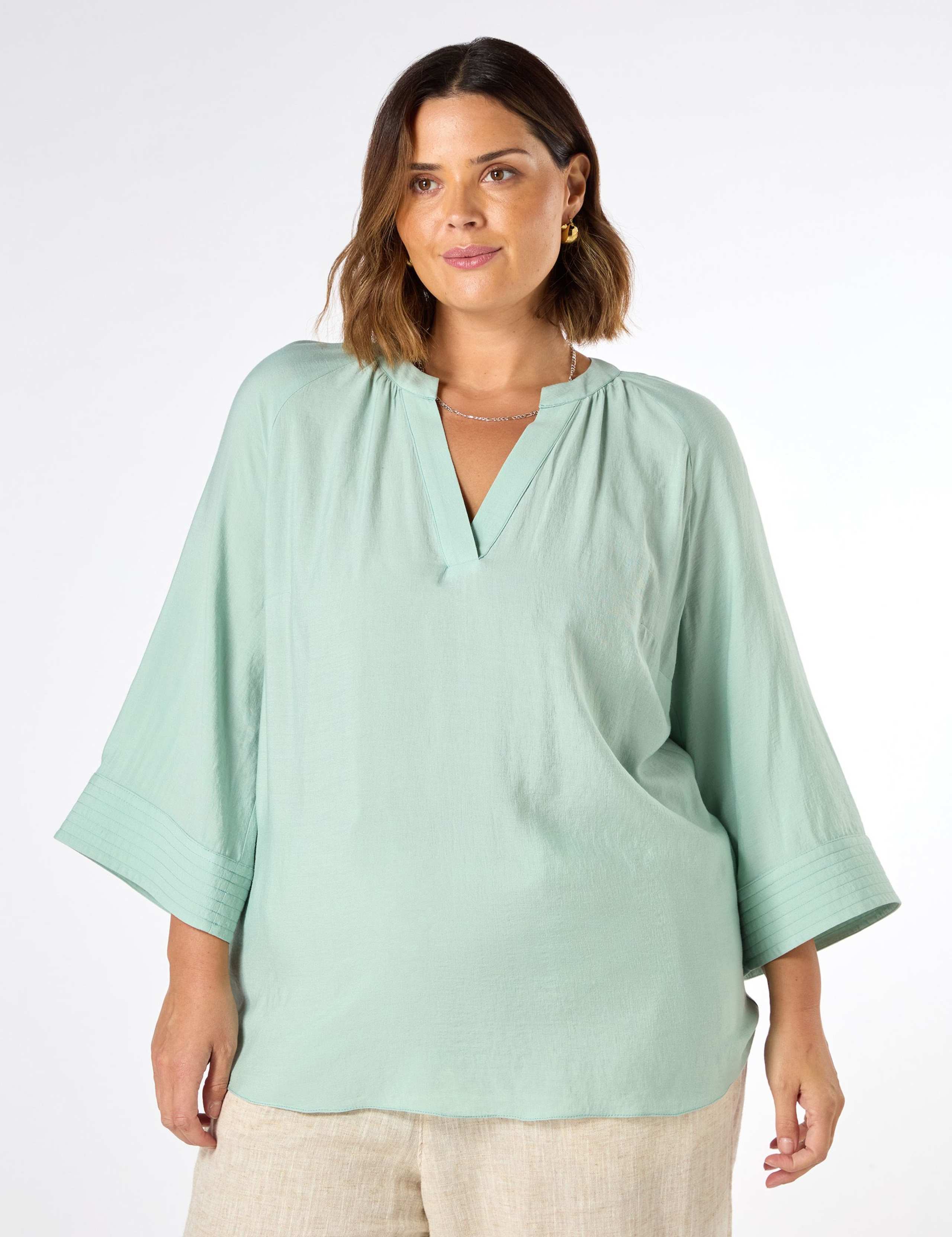 V-Neck Blouse