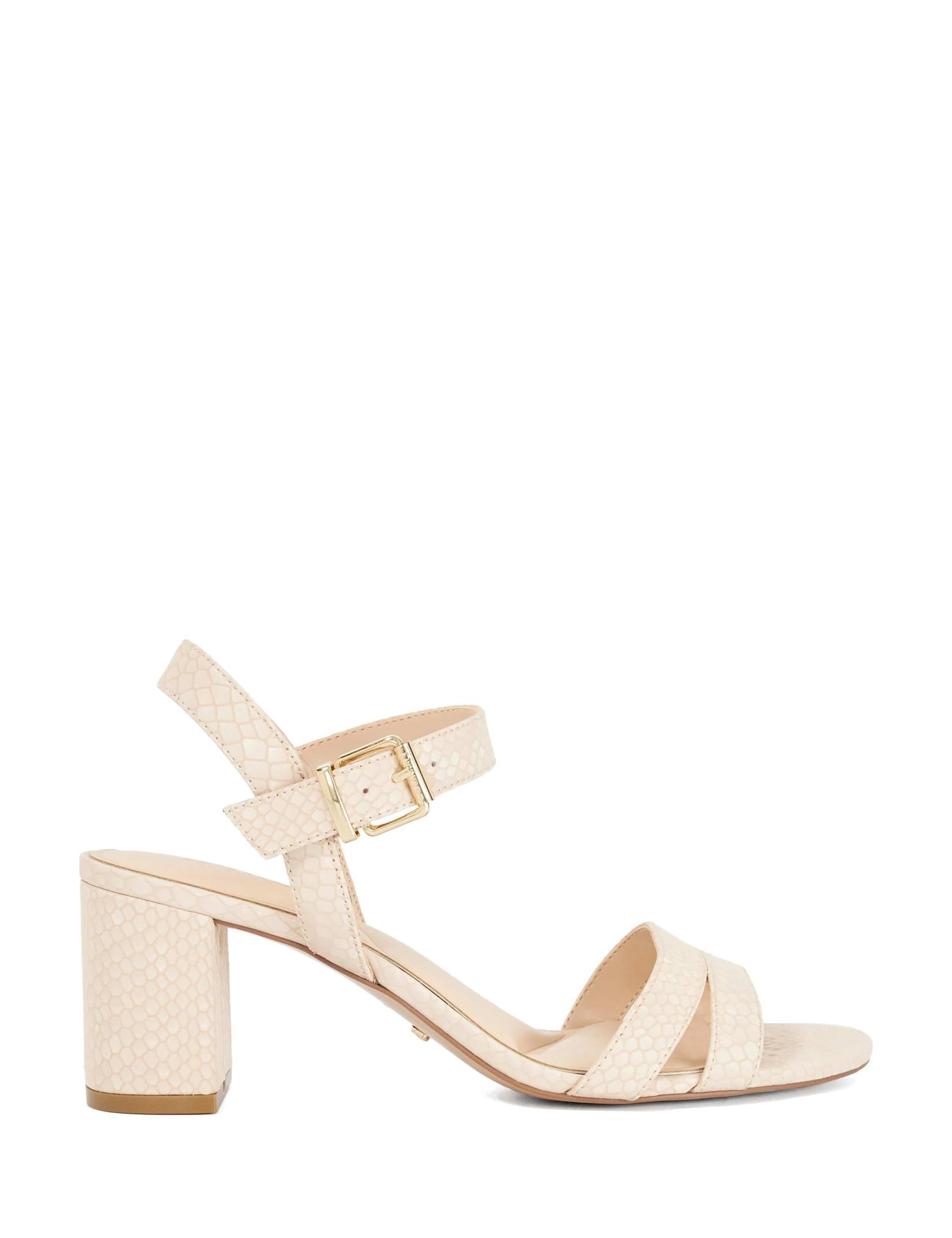 MERISA - 2 Part Block Heel Sandal