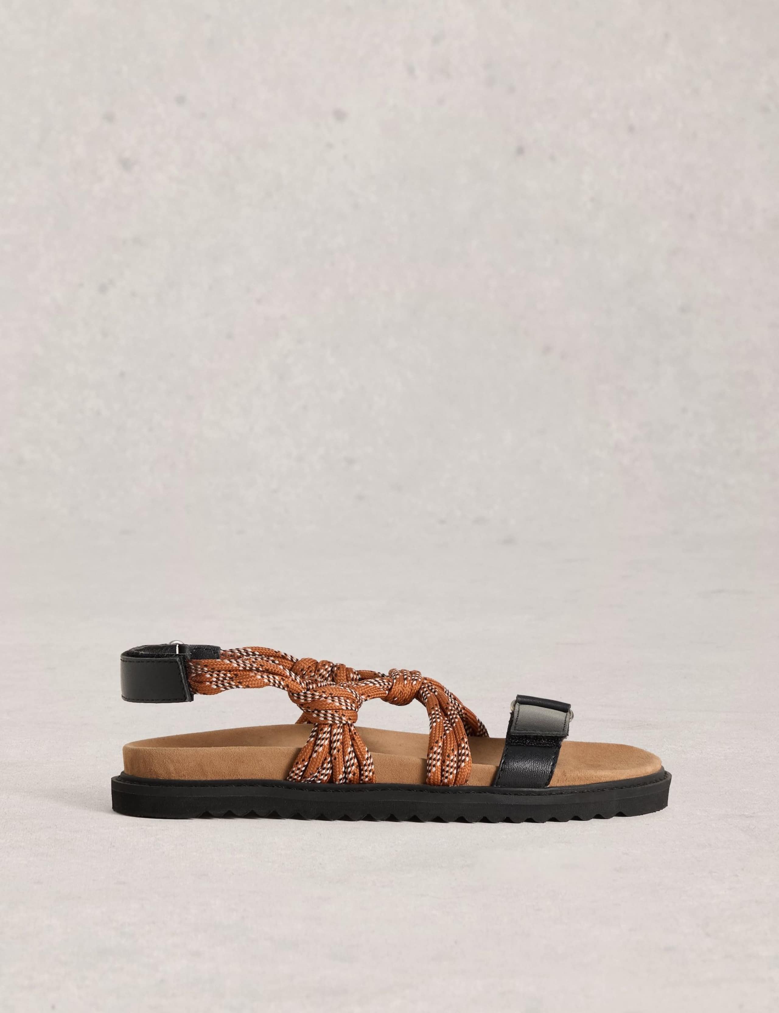 Braided Footbed Sandals
