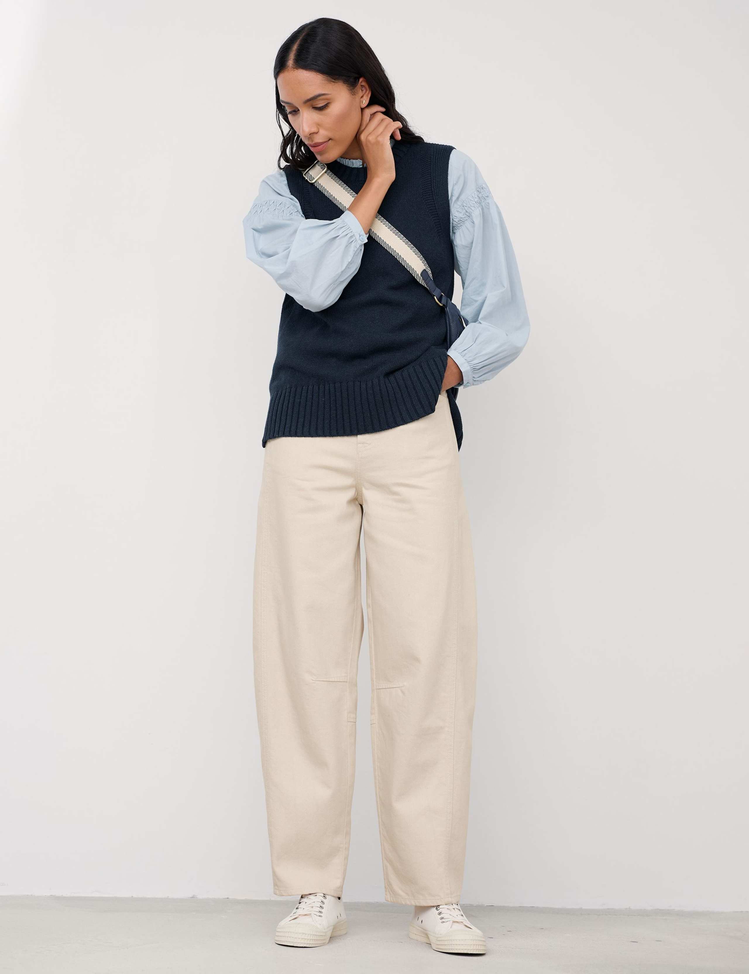 Barrel Ankle Grazer Jeans