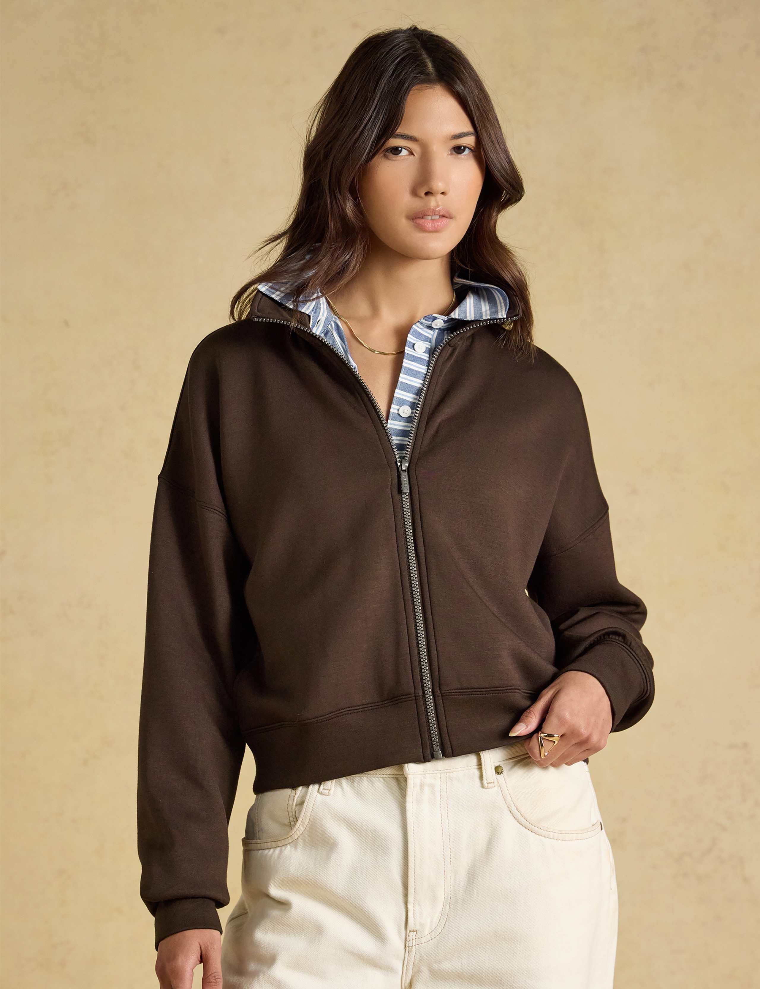 Boxy Fit Lounge Sweatshirt