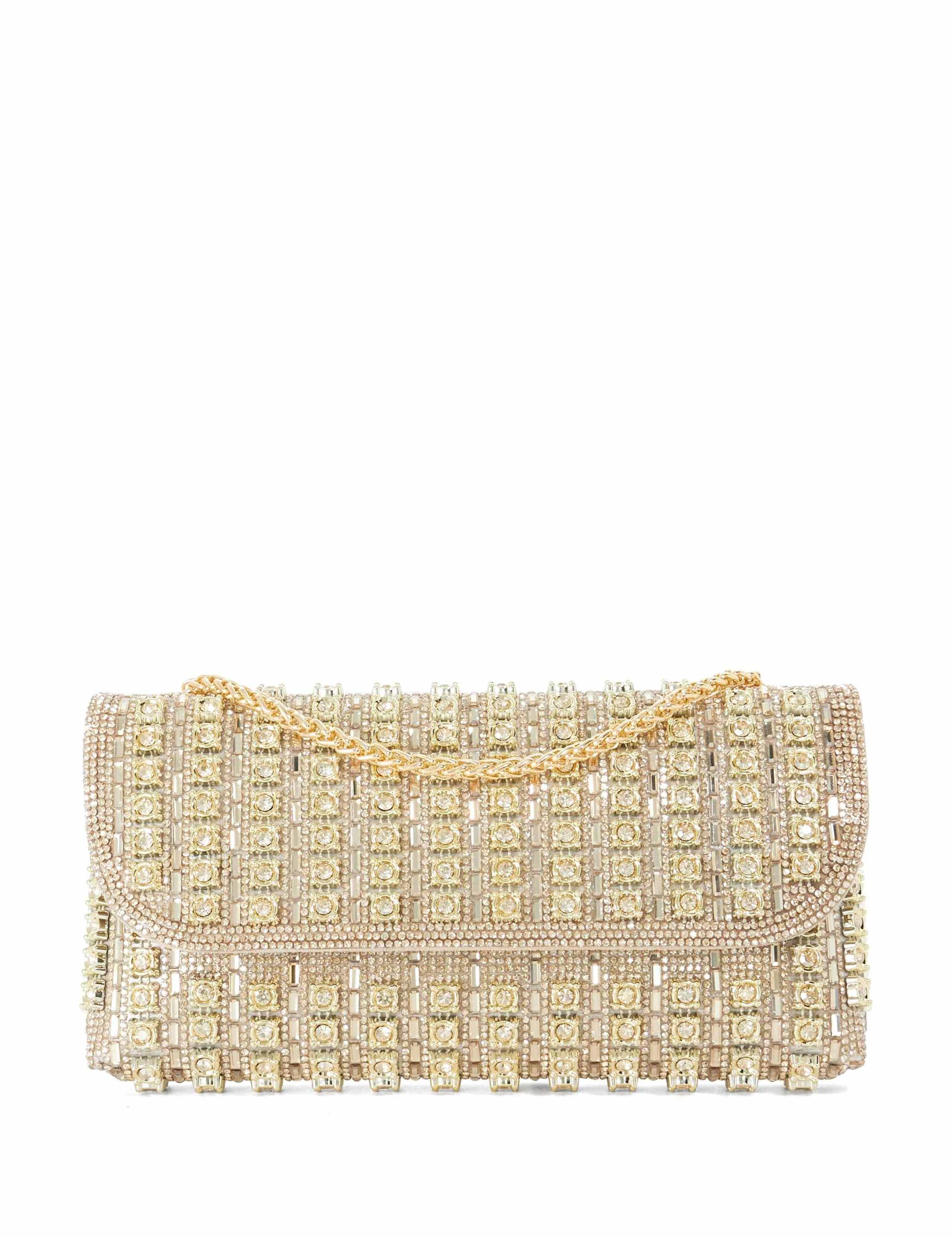 Diamanté Clutch Bag