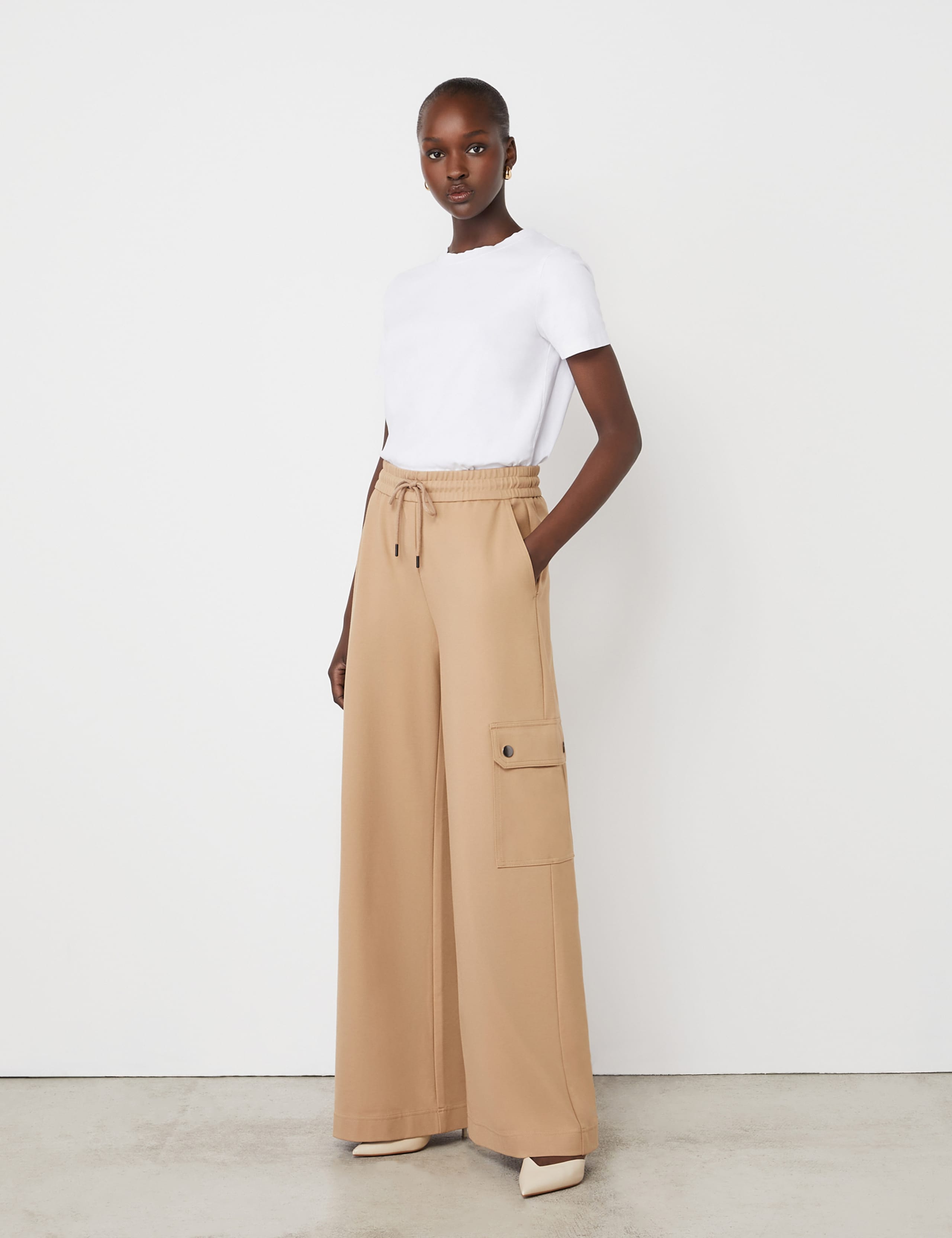 Deliah Ponte Jersey Trousers