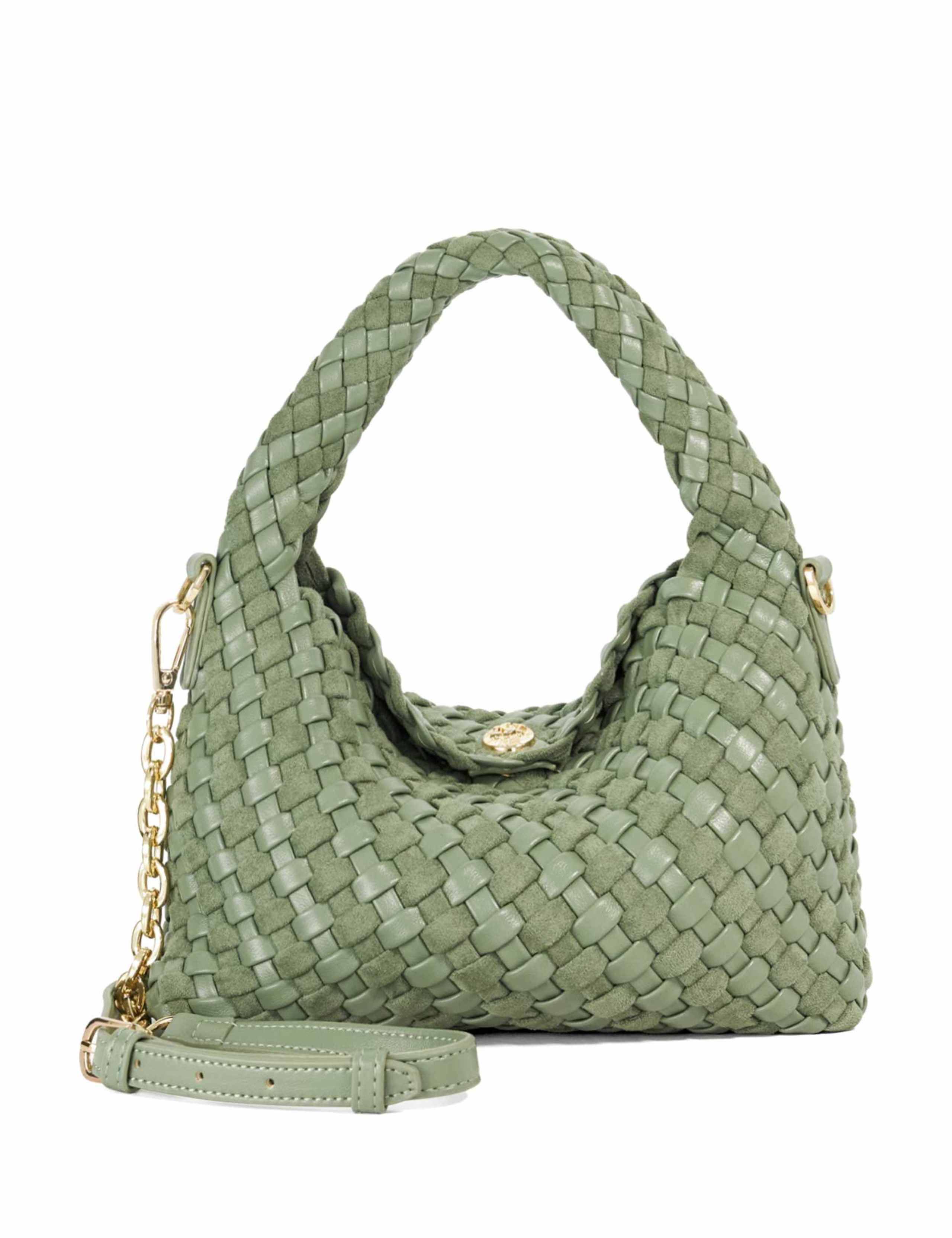 Woven Cross Body Bag