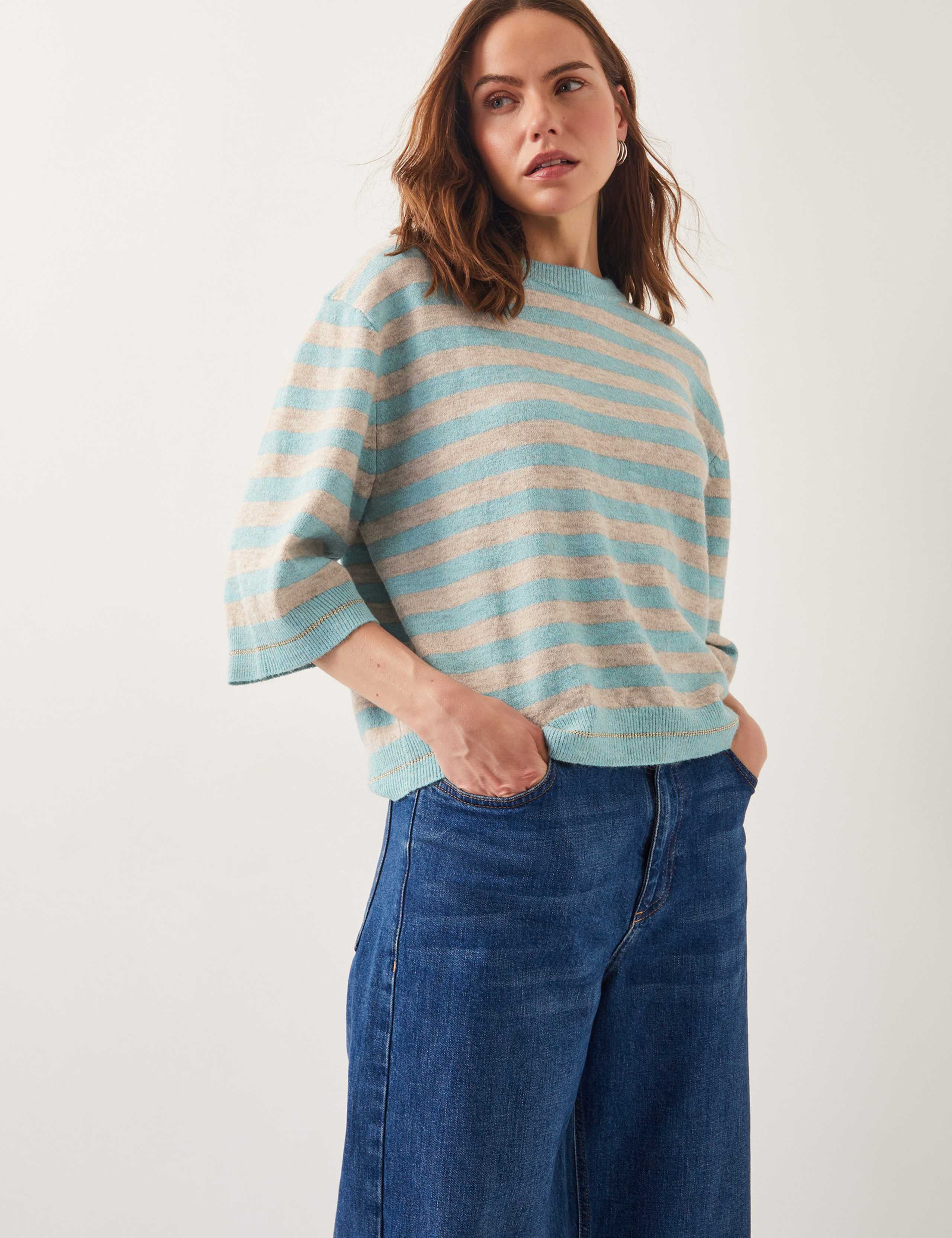 Striped Crew Neck Jumper