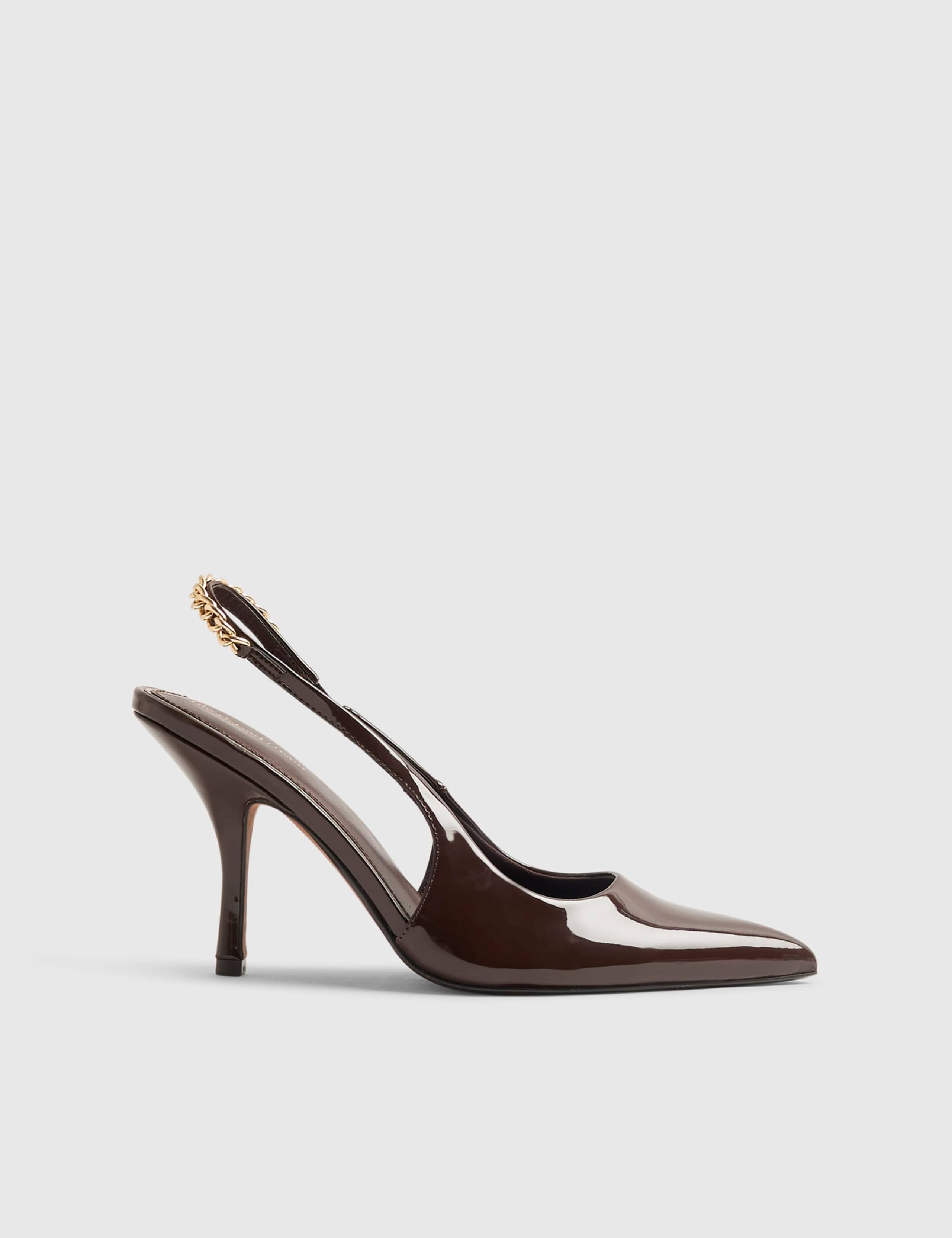 Stiletto Pointed Slingback Shoes