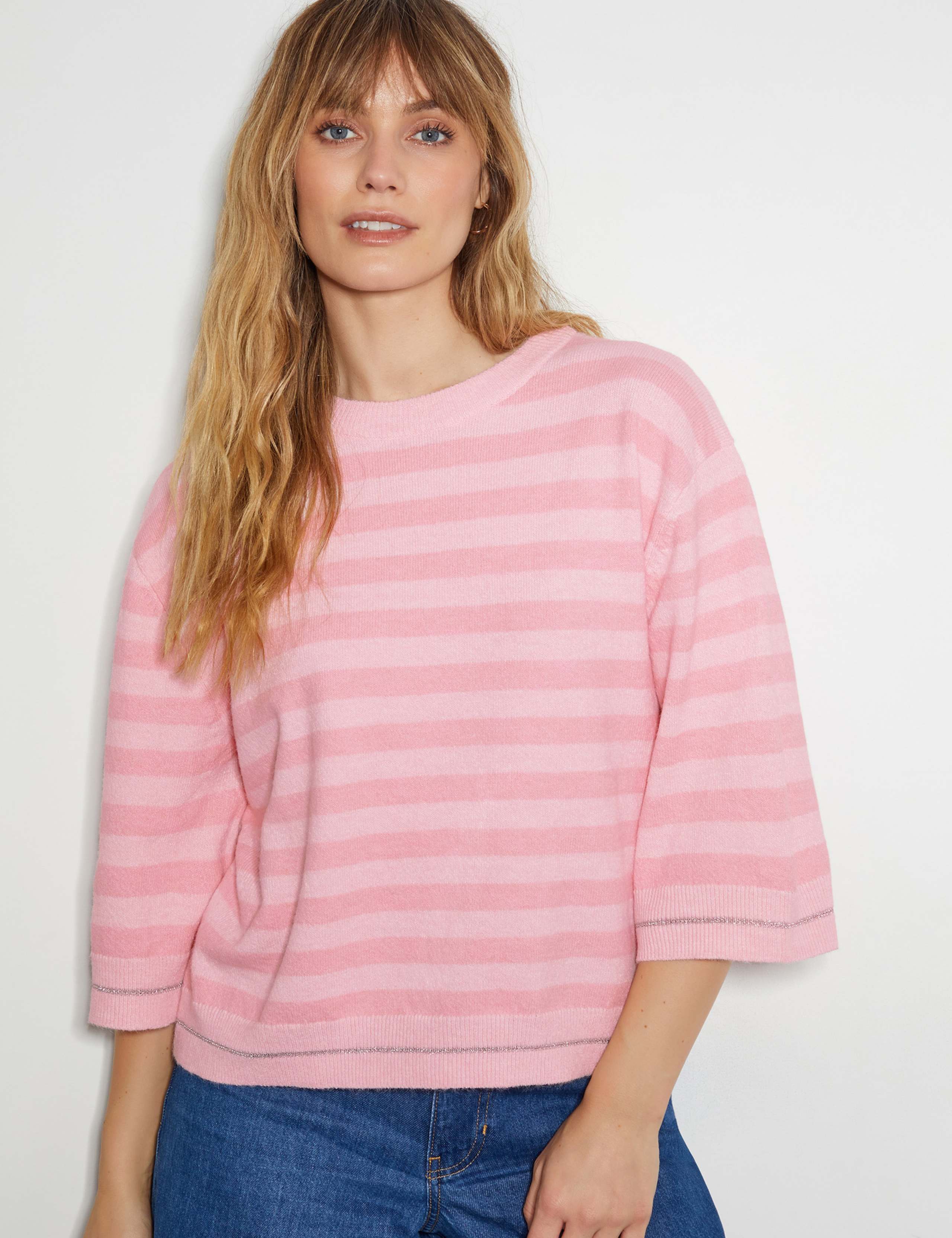 Striped Crew Neck Jumper