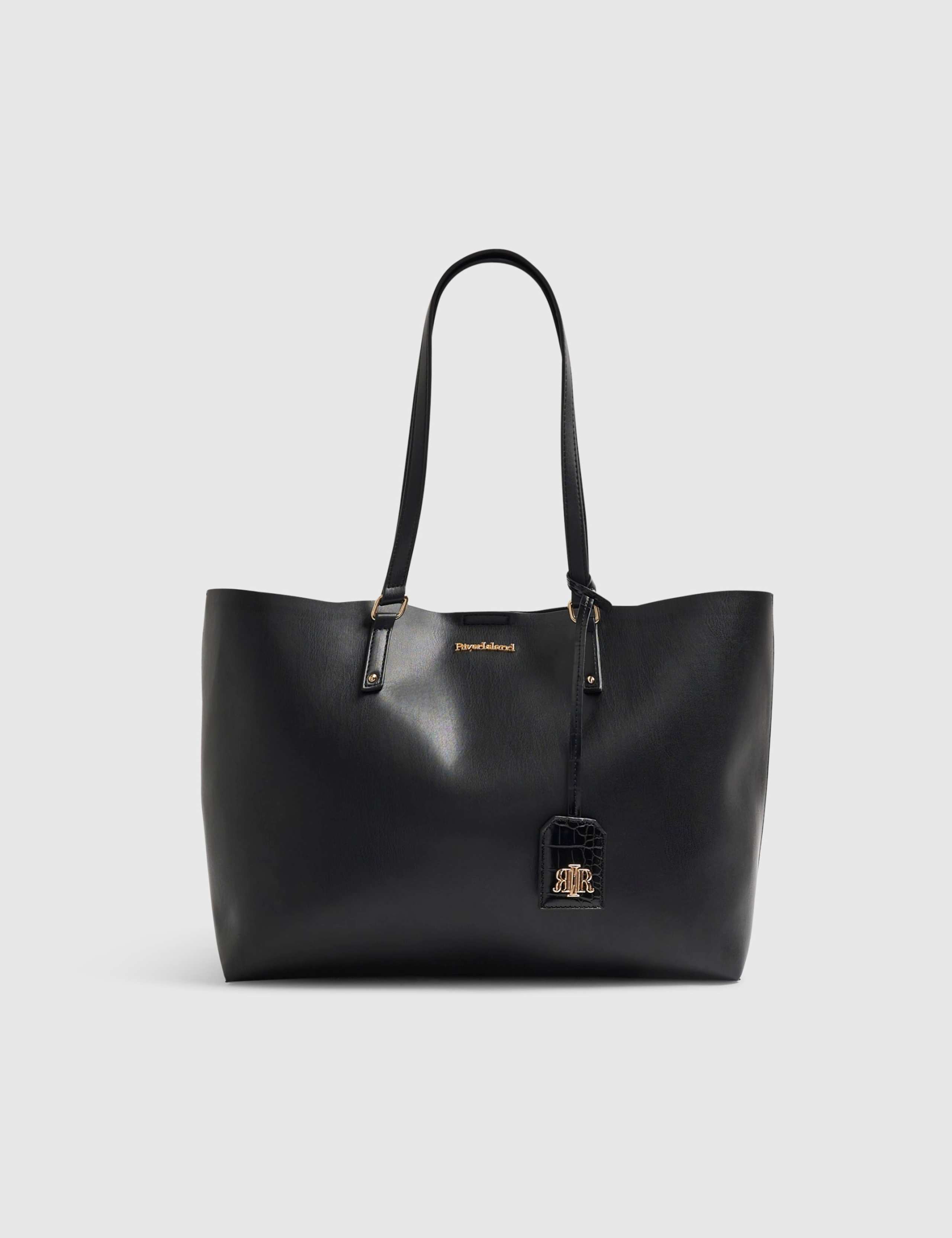 Faux Leather Tote Bag