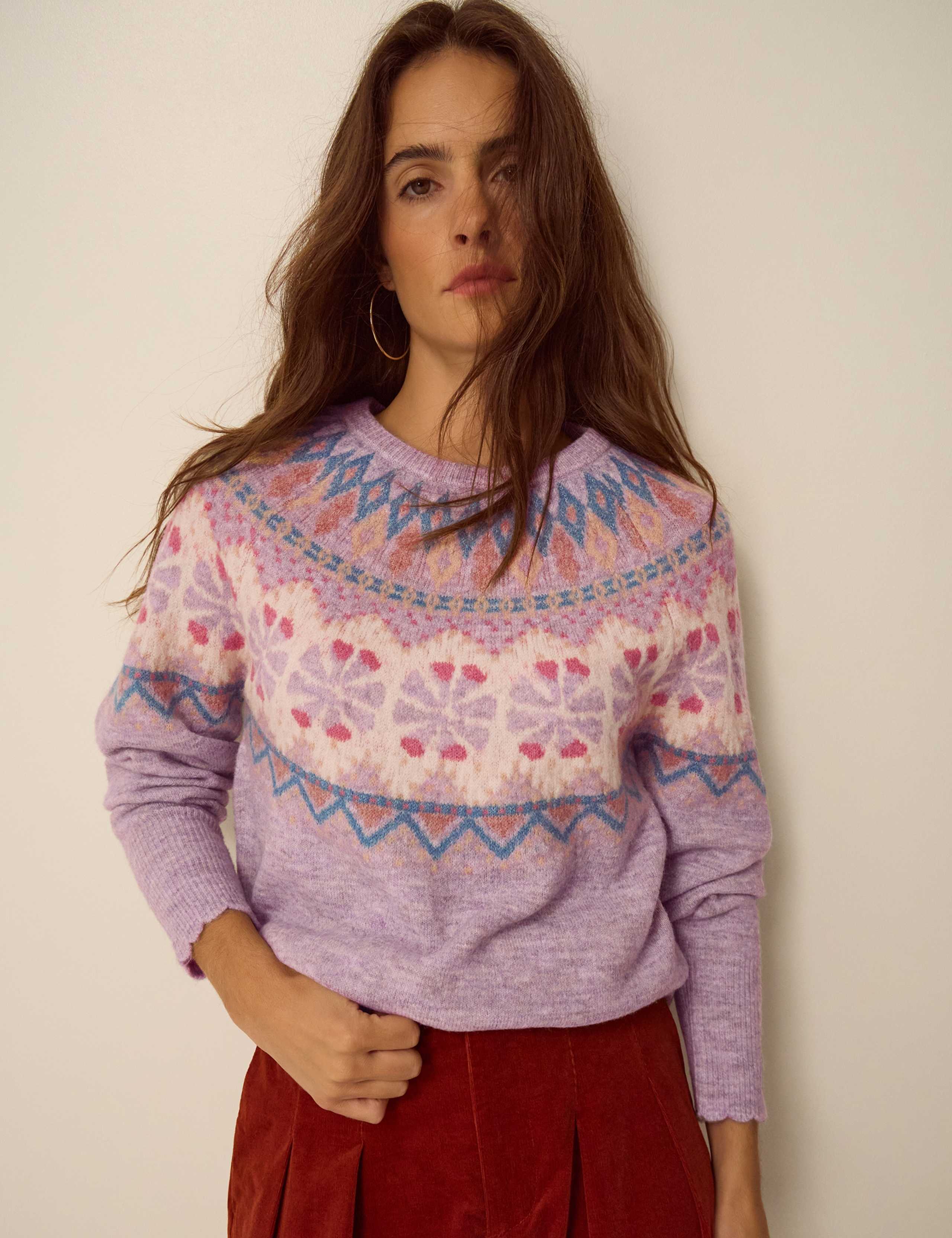 Fair Isle Crew Neck Jumper