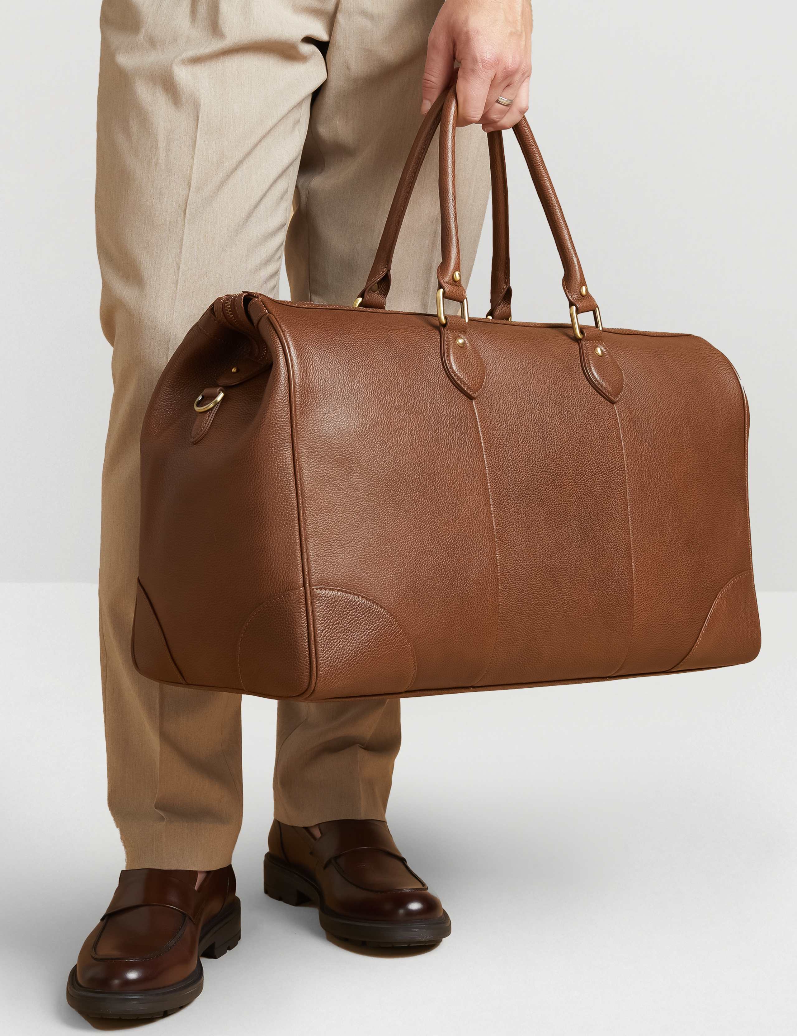 Leather Weekend Bag