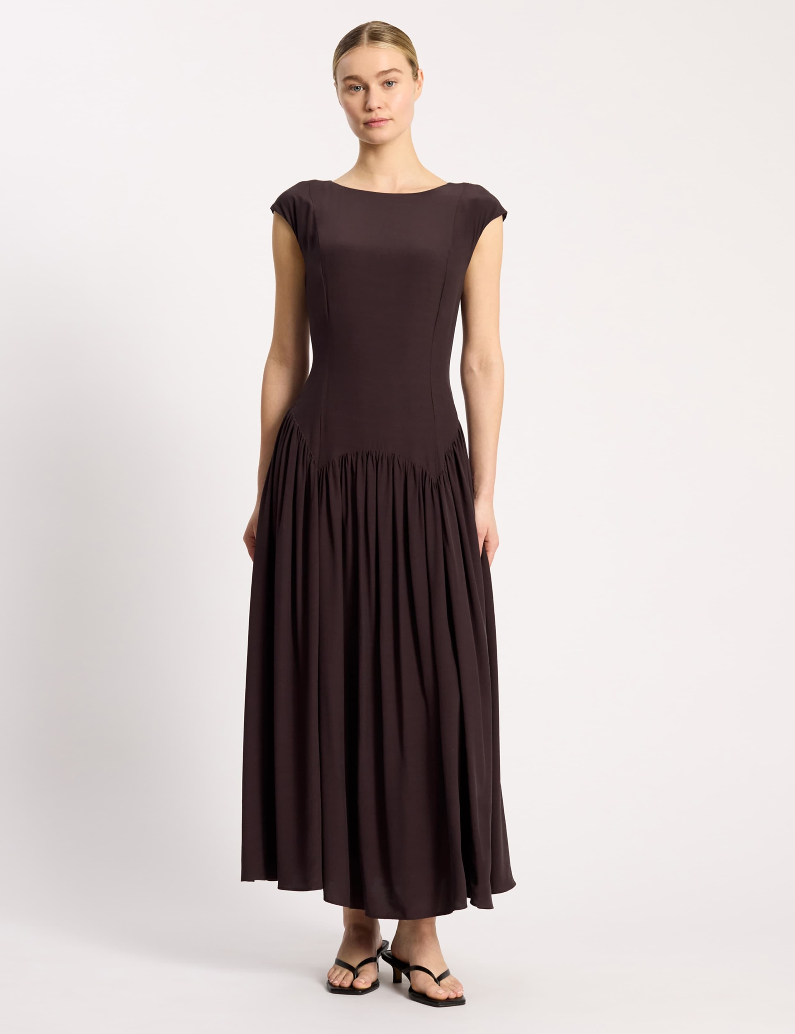 Maxi Drop Waist Dress