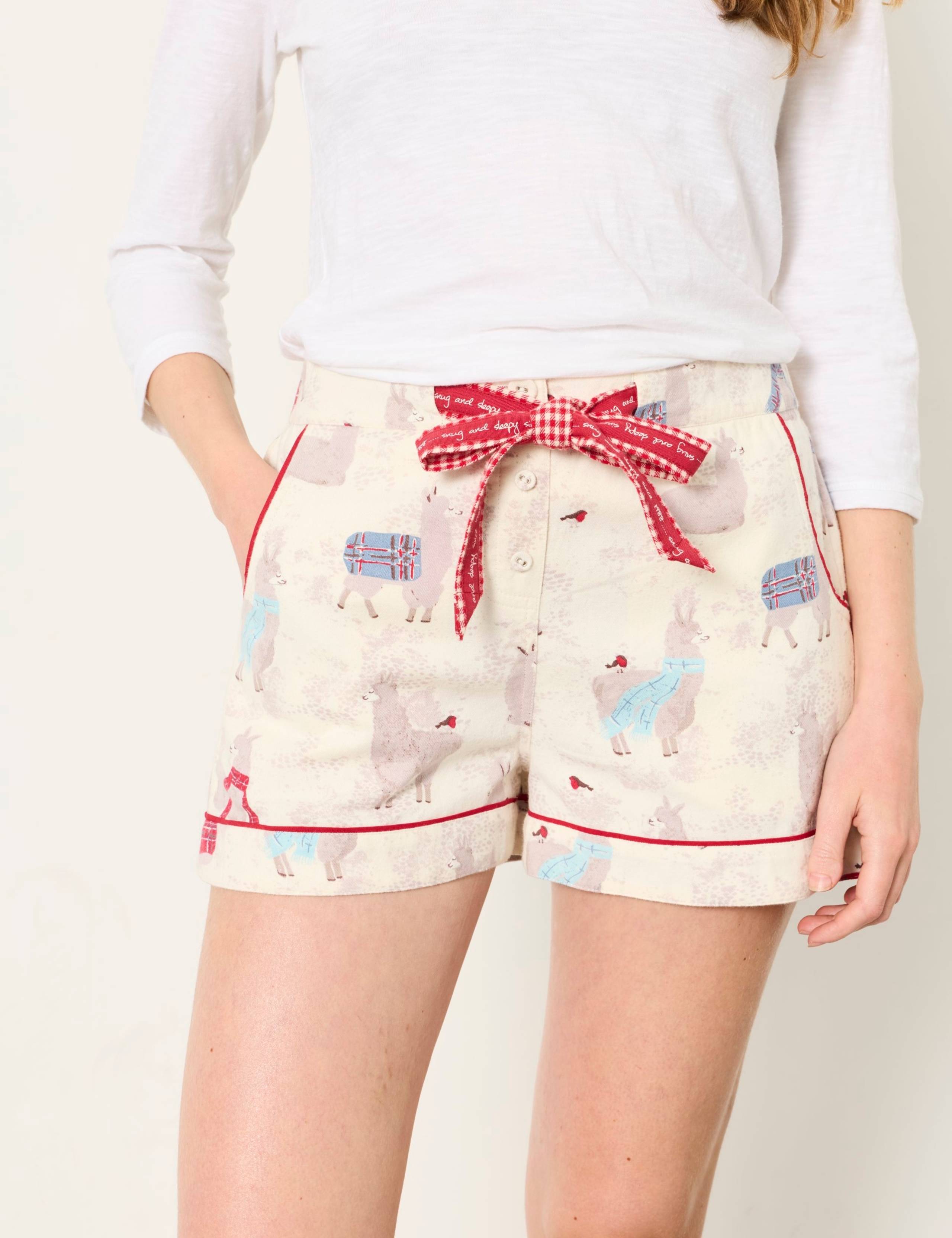 Pure Cotton Pyjama Shorts