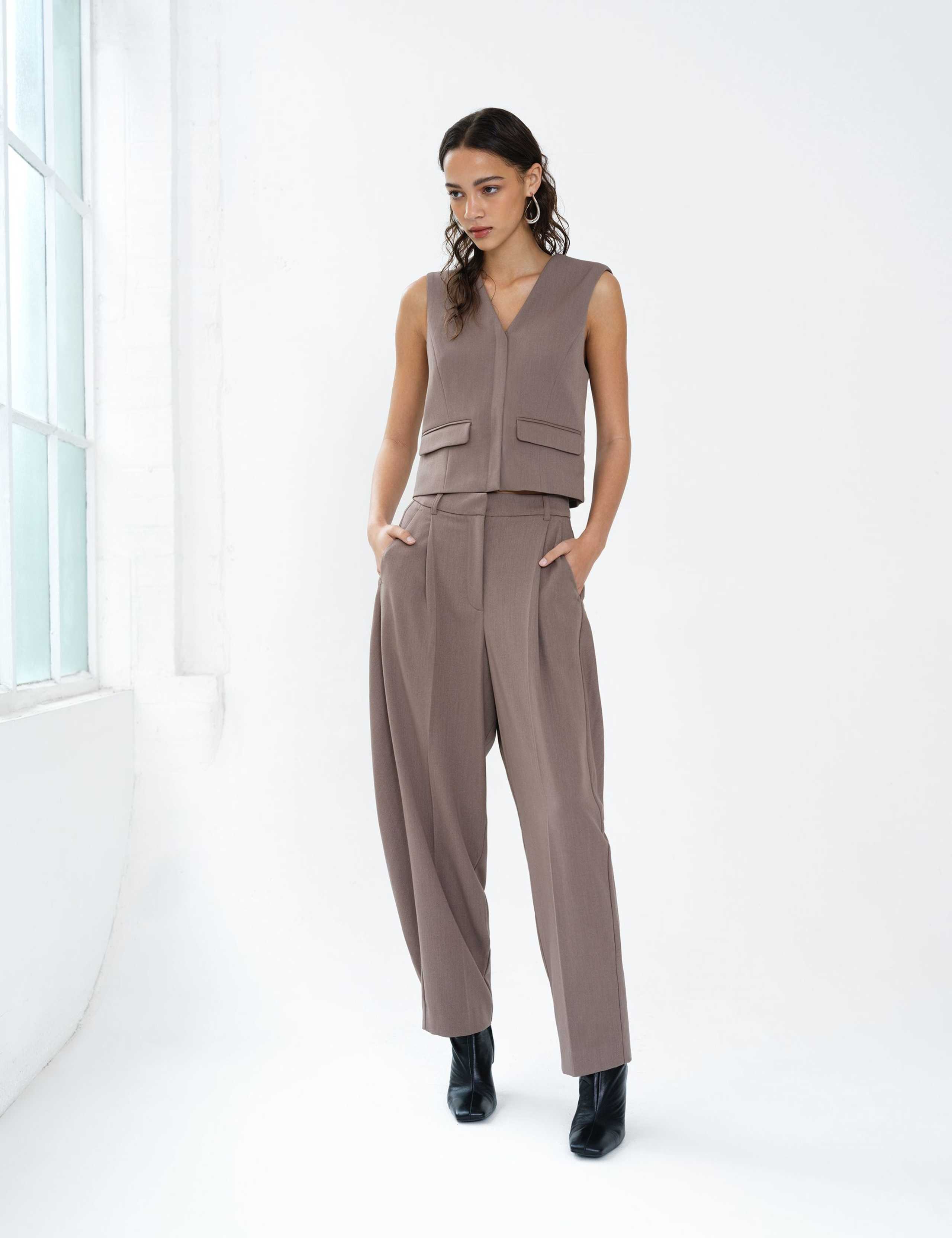 V-Neck Button Through Waistcoat