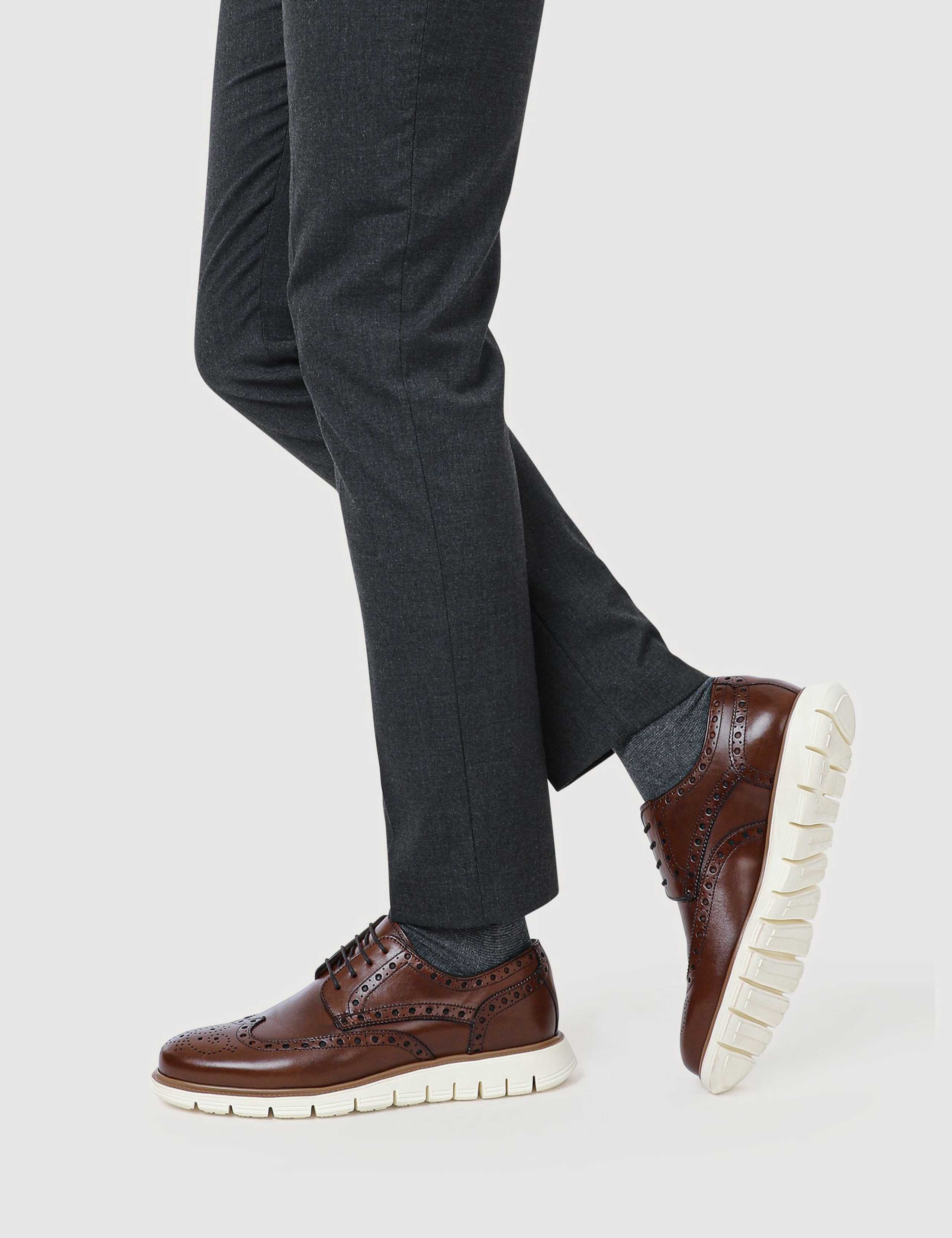 Leather Derby Shoes