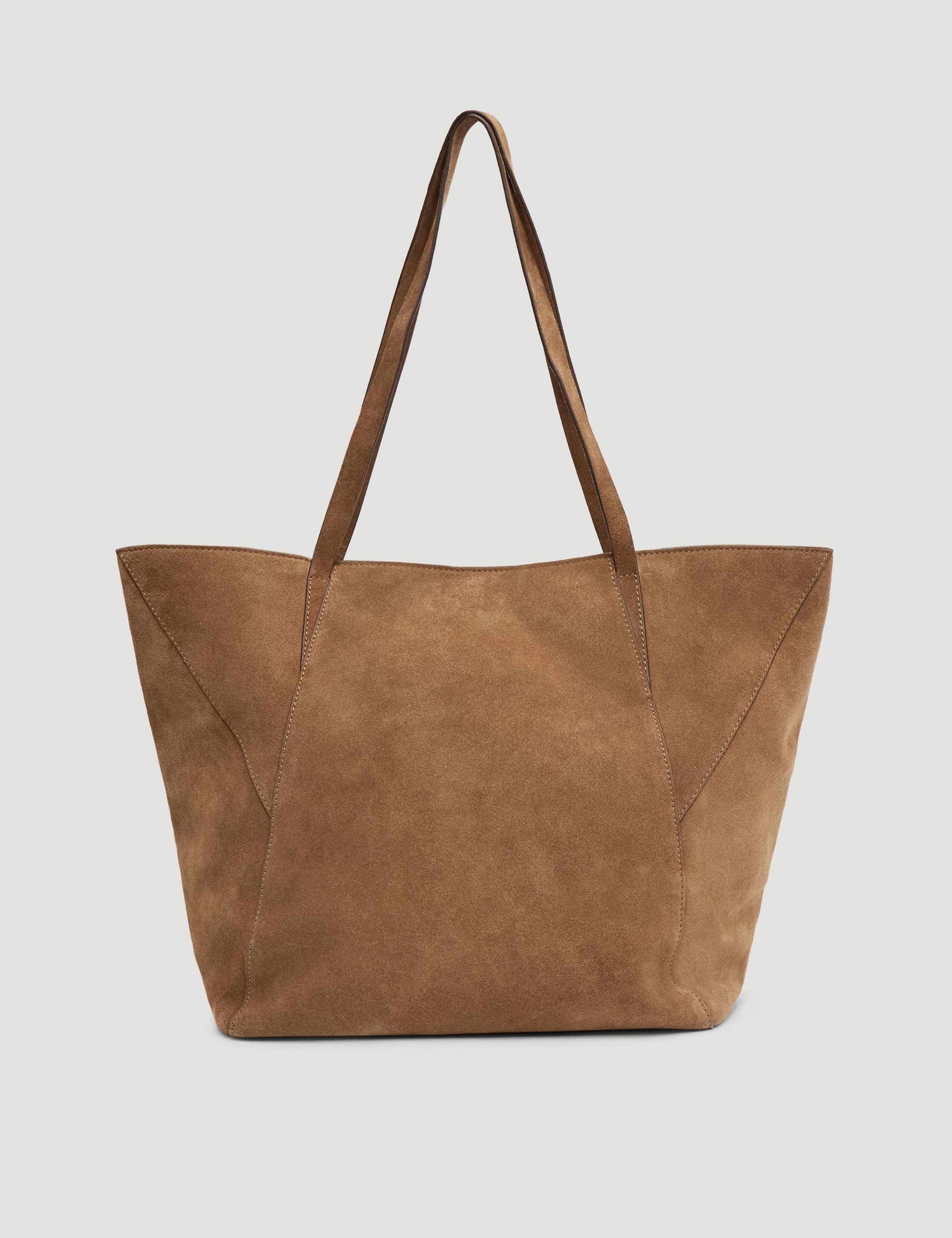 Suede Tote Bag